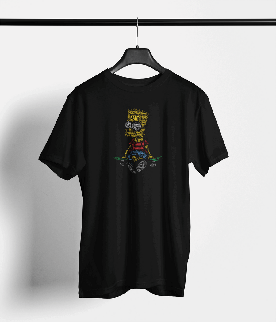 Bart's Wisdom Unisex Typography Tee — main product image