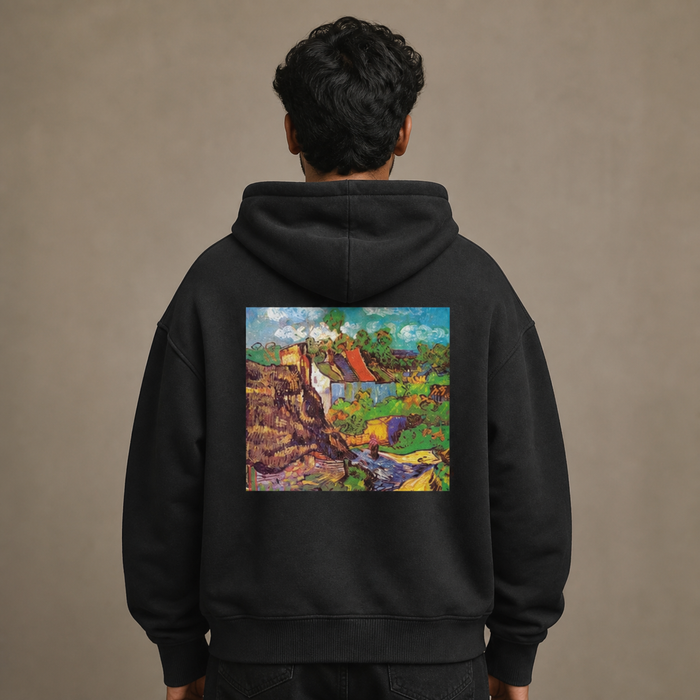 Vincent van Gogh Houses at Auvers Hoodie