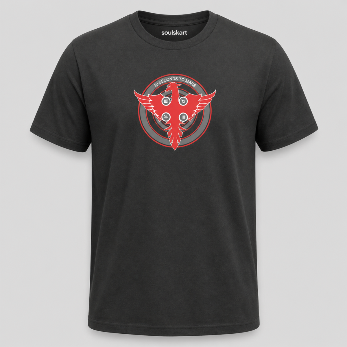 30 Seconds to Mars Band Tee — front view