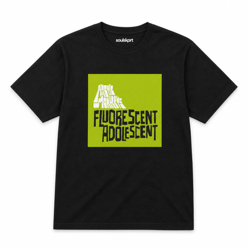 Arctic Monkeys 'Fluorescent Adolescent' Tee — front view