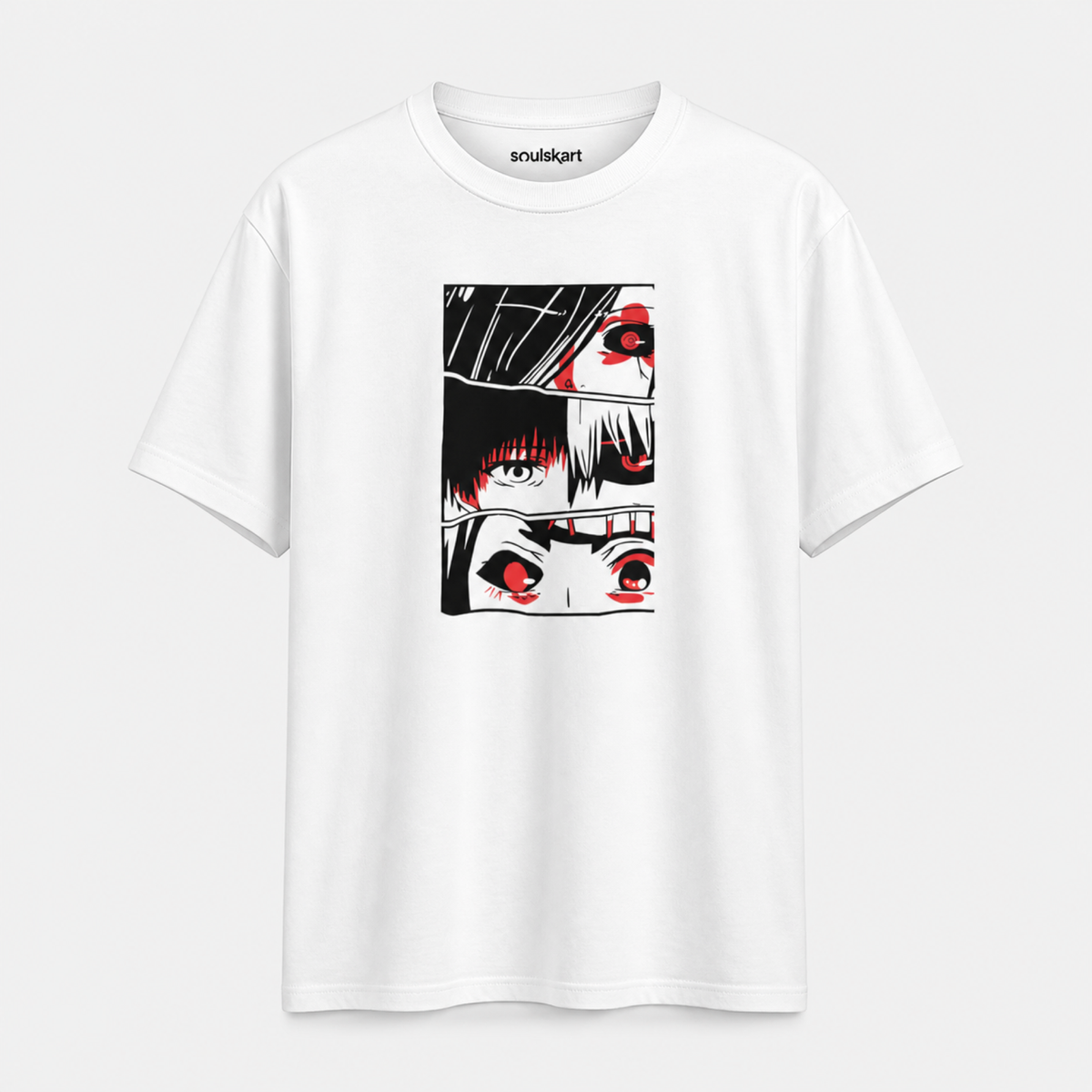 Tokyo Ghoul Unleashed" - Quirky Unisex T-shirt with Iconic Anime Print