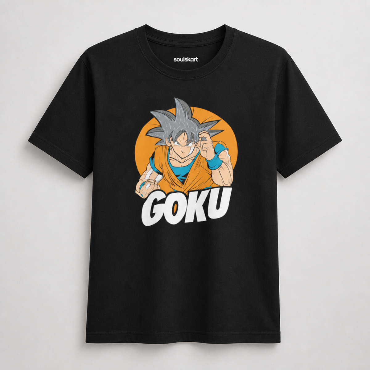 Super Saiyan Style: Ultimate Goku Print T-Shirt