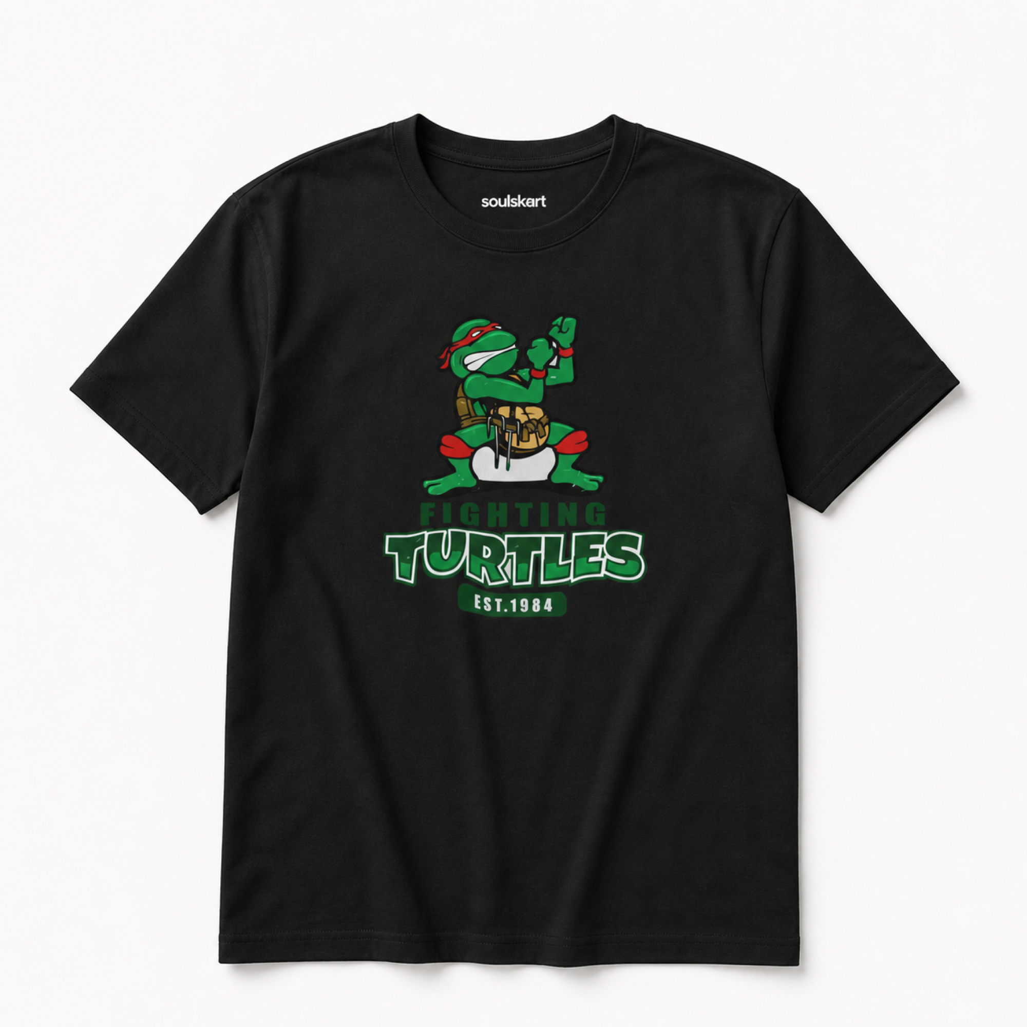 Shell-Shocked Style: Unisex Ninja Turtles Combat Tee