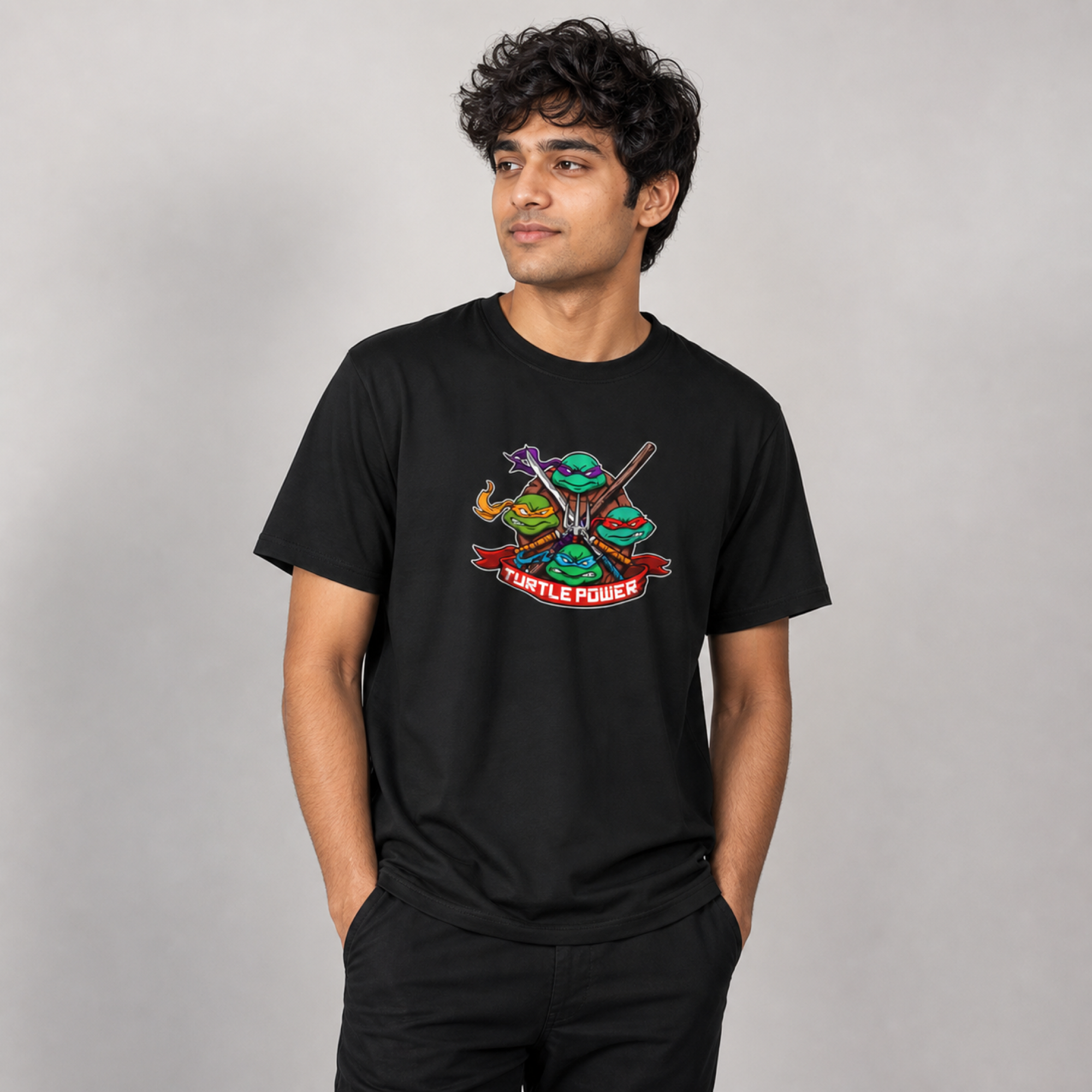 Turtle Power Unleashed! Unisex Ninja Turtles Tee