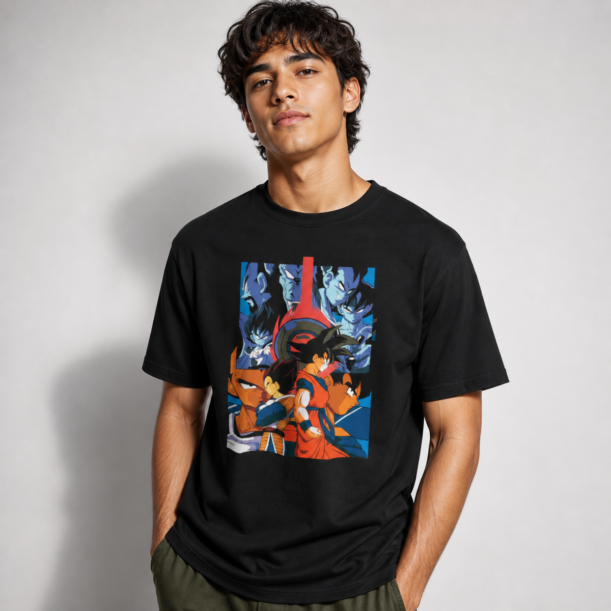 Super Saiyan Squad Tee: Vegeta & Goku Fusion Edition