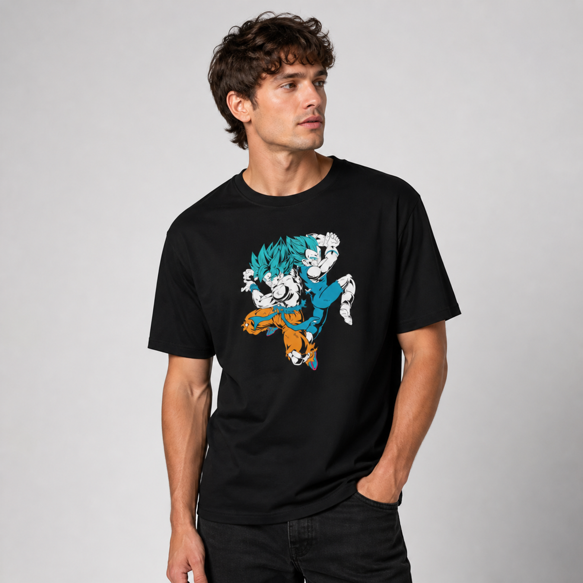 Saiyan Power Unleashed: Goku & Vegeta T-Shirt