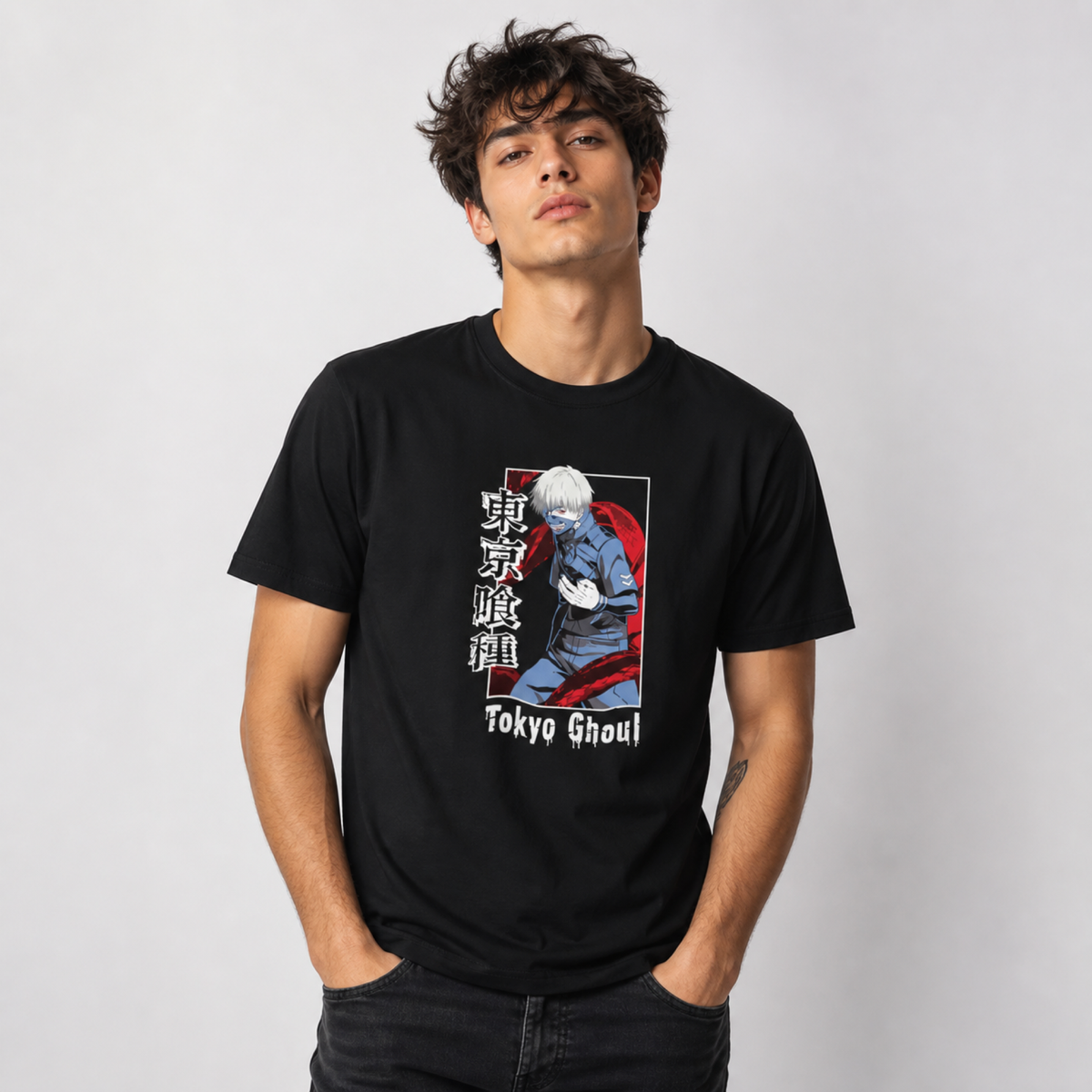 Tokyo Ghoul Unisex T-Shirt - Embrace Your Inner Ghoul in Style!