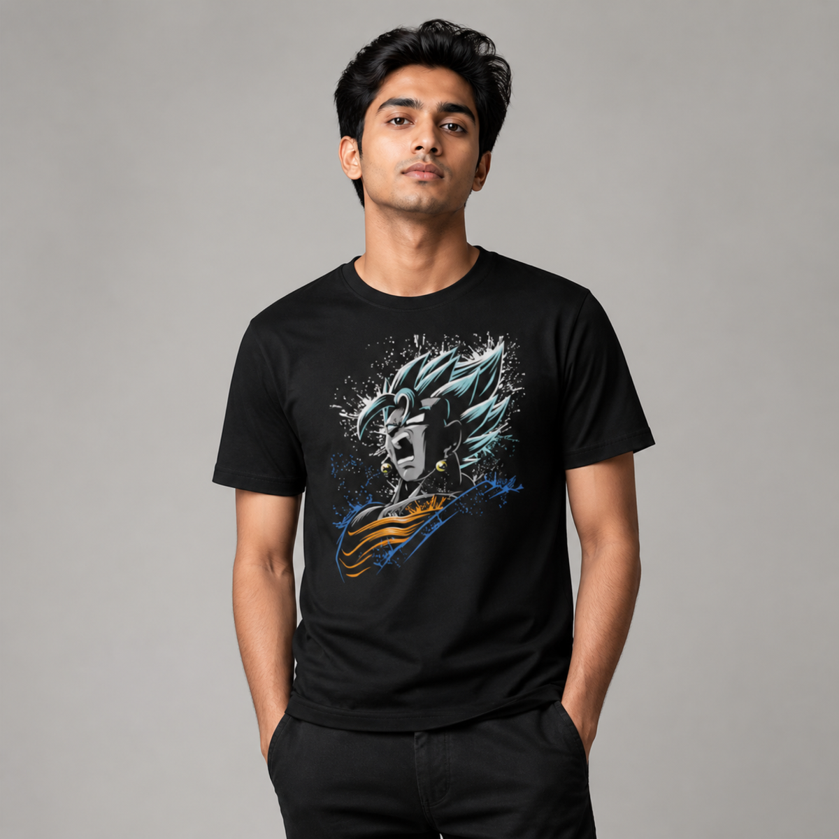 Unleash the Saiyan Style: Goku Super Power Kamehameha T-Shirt