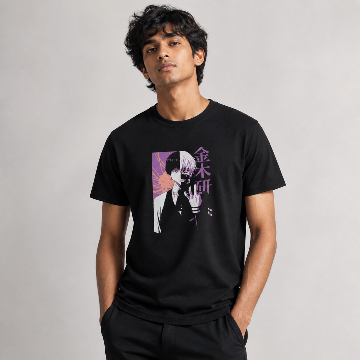 Tokyo Ghoul Unleashed: Premium Unisex T-Shirt for Anime Aficionados