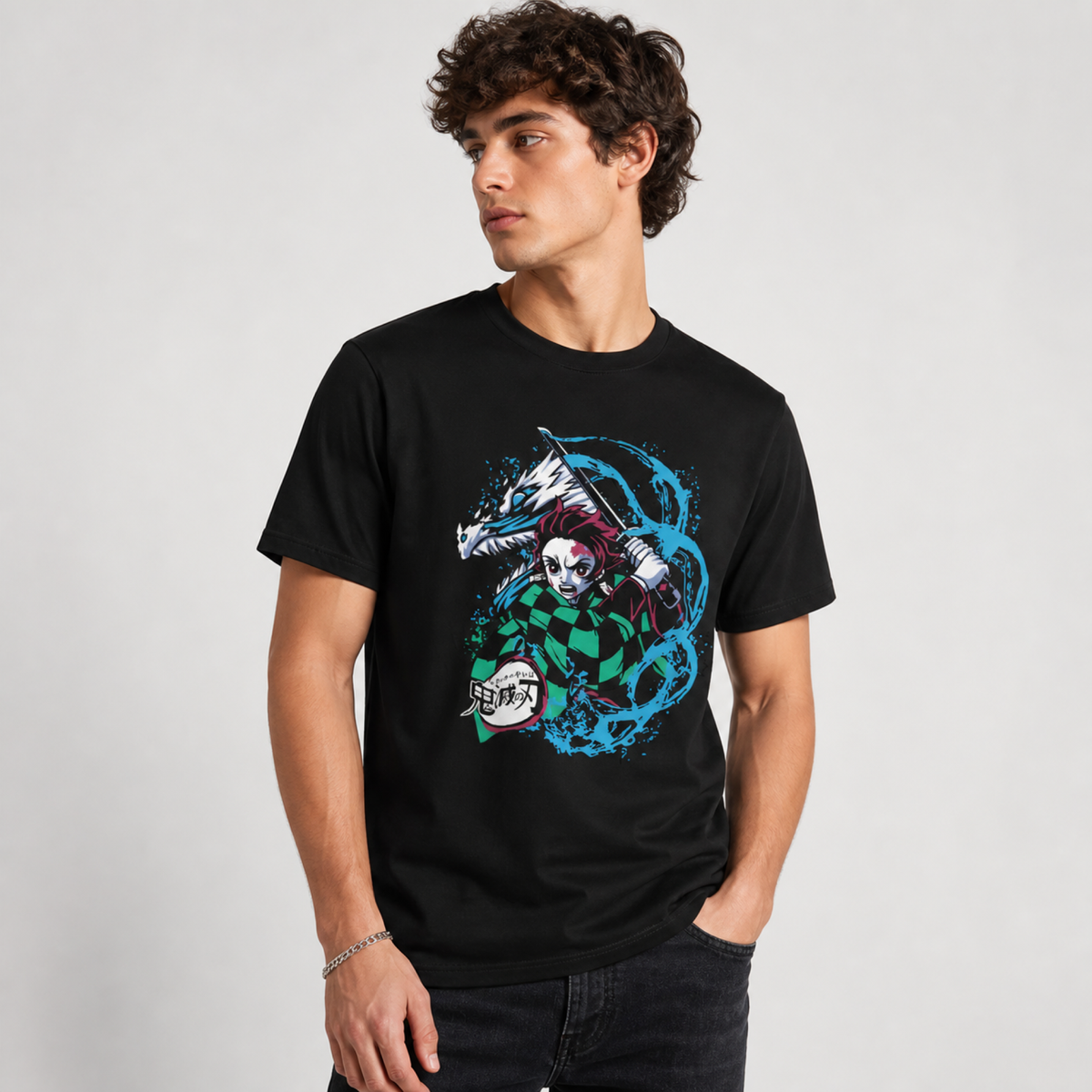 Tanjiro's Triumph: Demon Slayer-Inspired Unisex T-Shirt