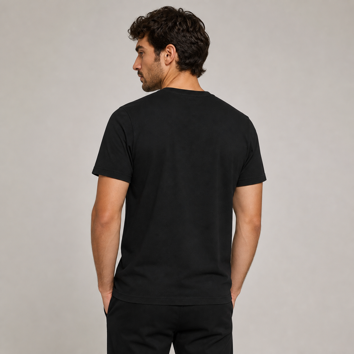 Bob Dylan Vintage-Inspired Unisex T-Shirt — worn on model, back