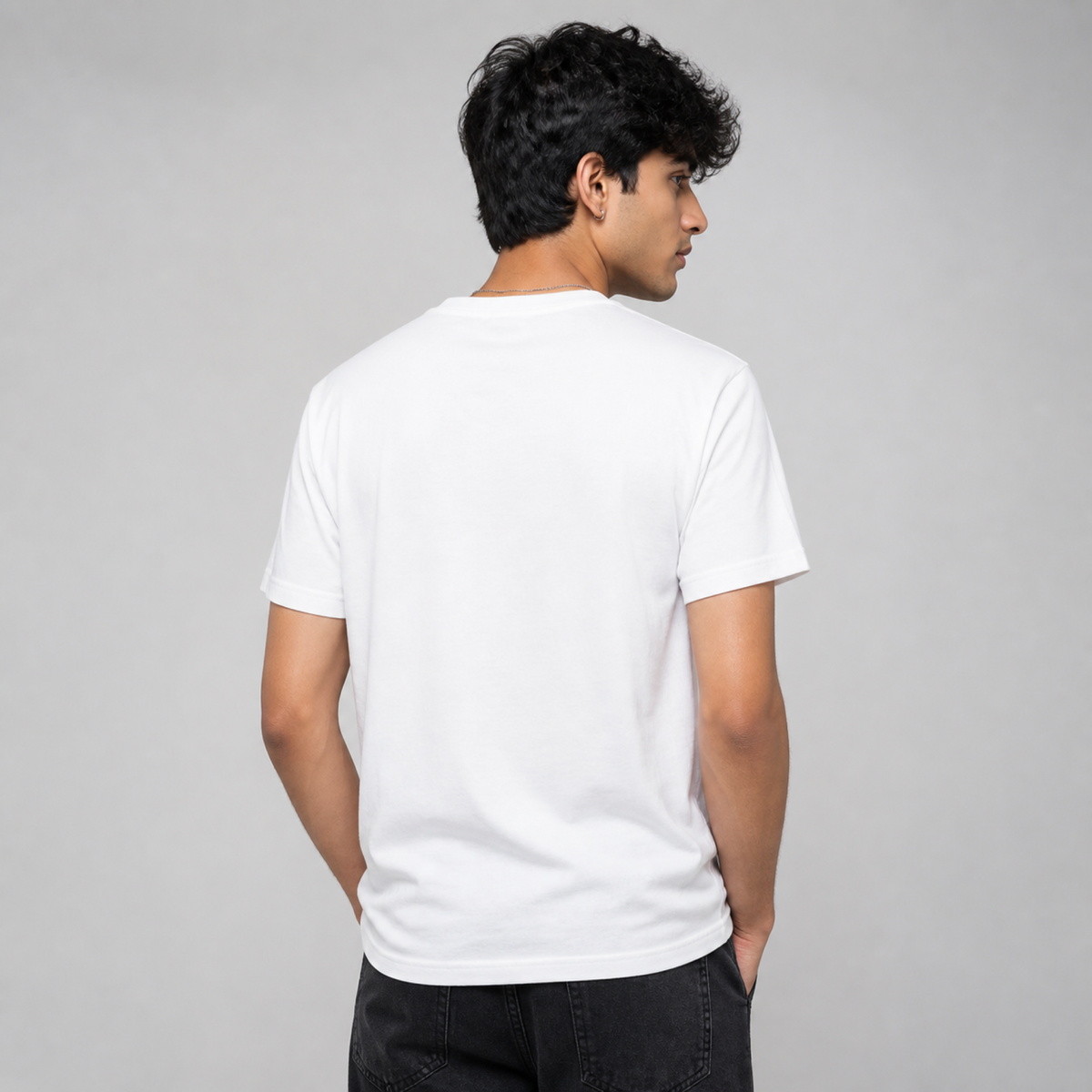 Avenged Sevenfold Fan Tee — worn on model, back