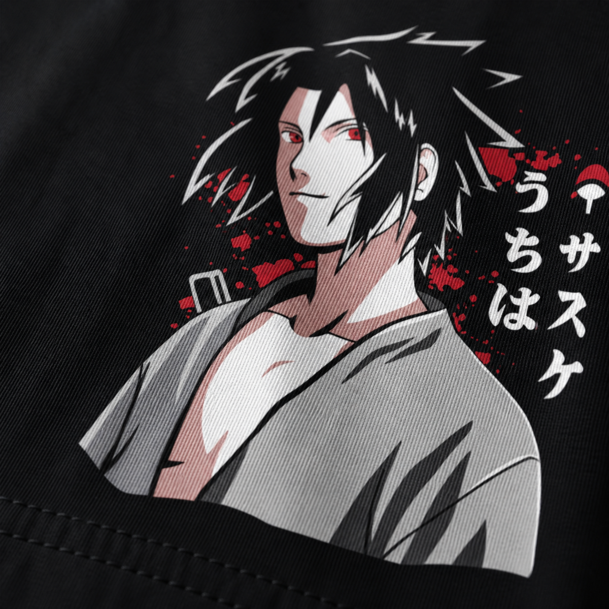Sasuke Uchiha's Power Stance Unisex Anime T-Shirt
