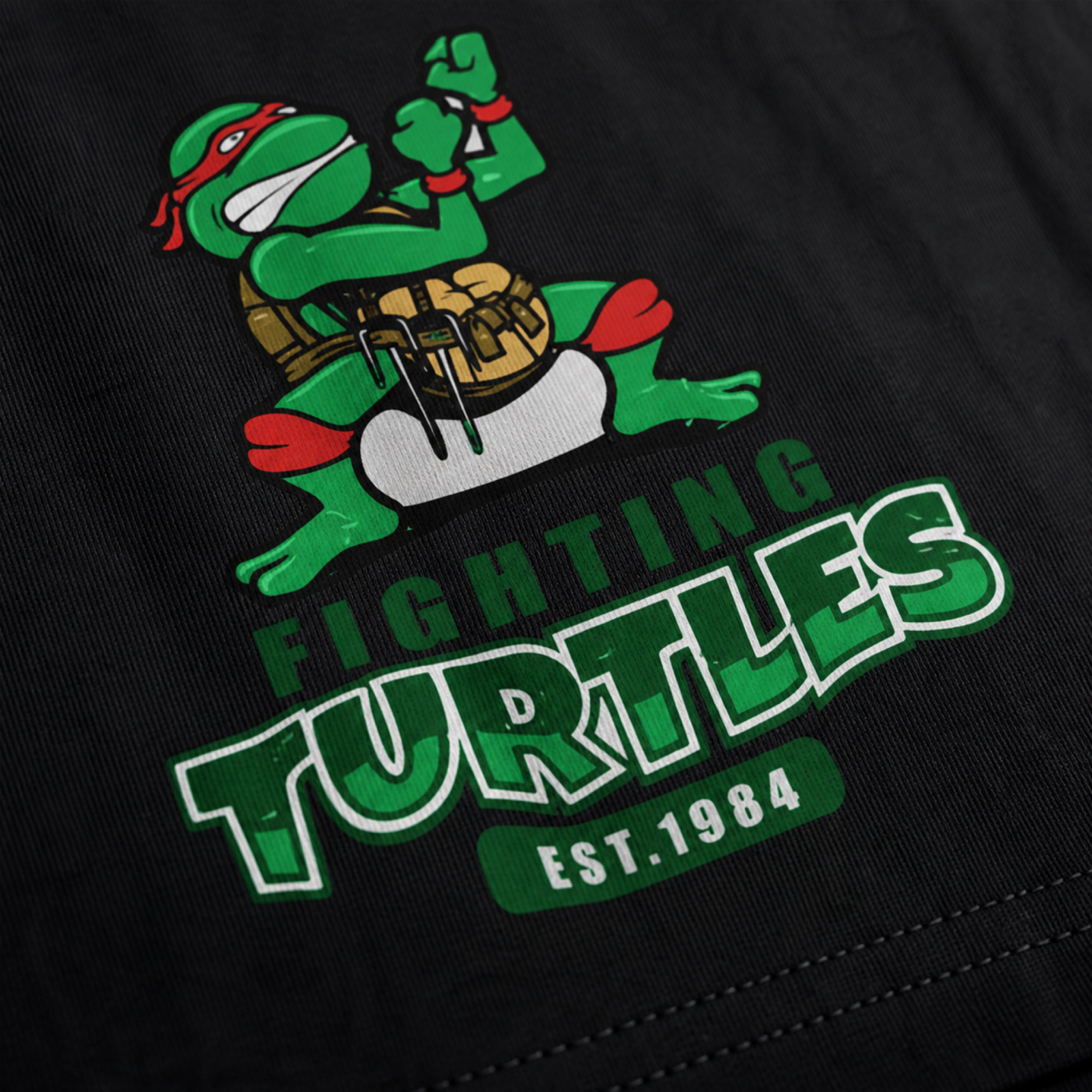 Shell-Shocked Style: Unisex Ninja Turtles Combat Tee