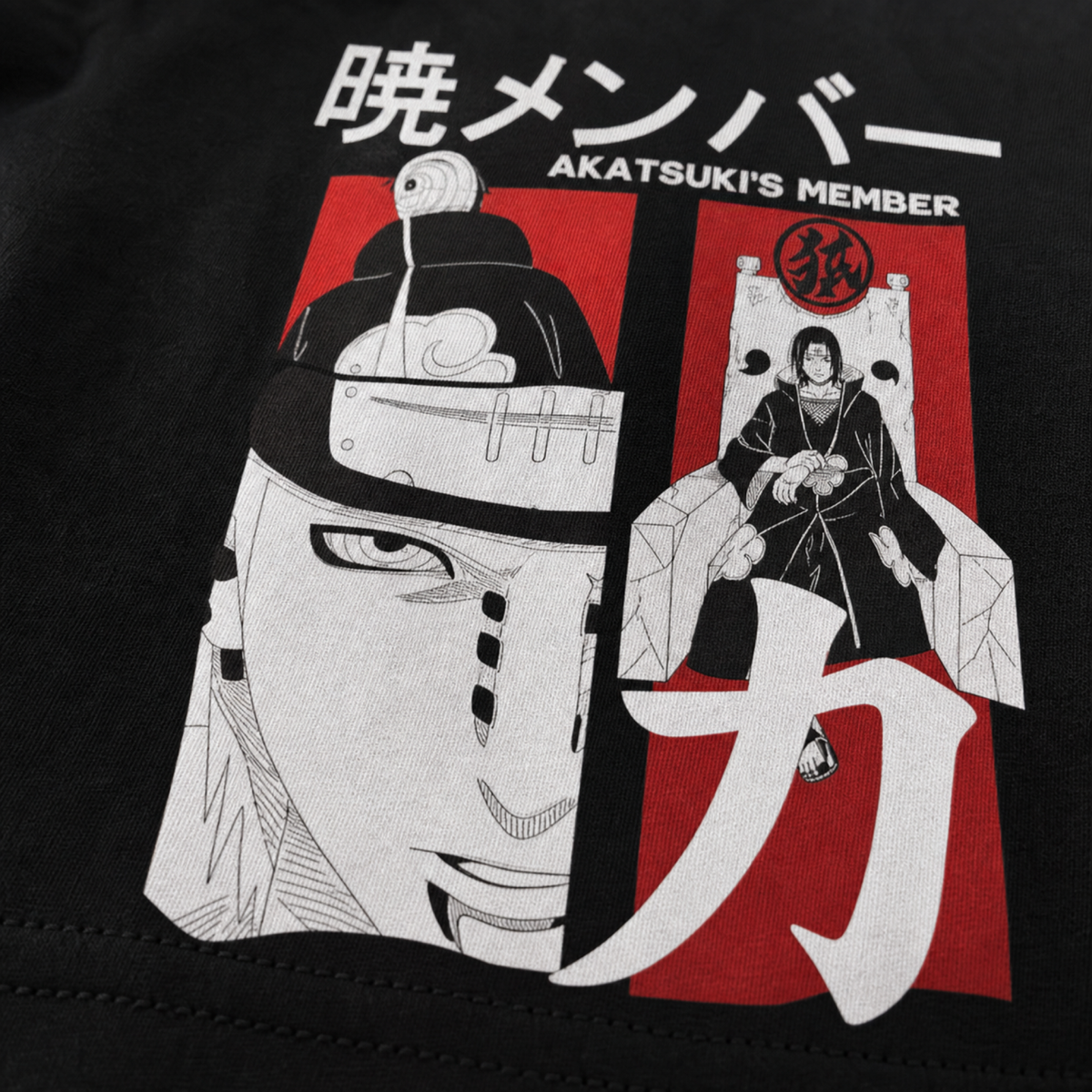Ninja Alliance Unisex T-Shirt - Akatsuki Member Print: Embrace Your Inner Rogue