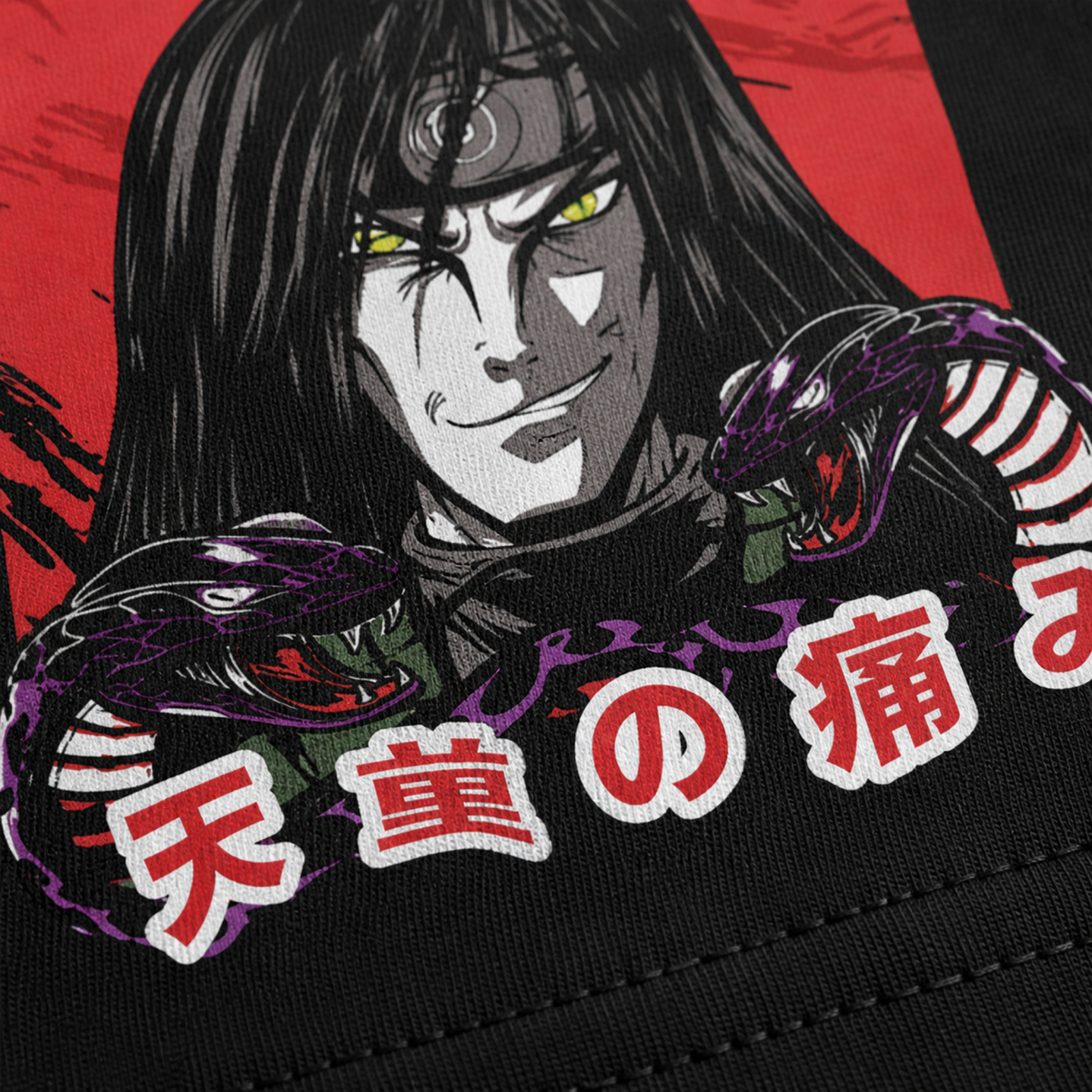 Orochimaru Strikes Back: Unisex Anime T-shirt – Embrace Your Inner Ninja