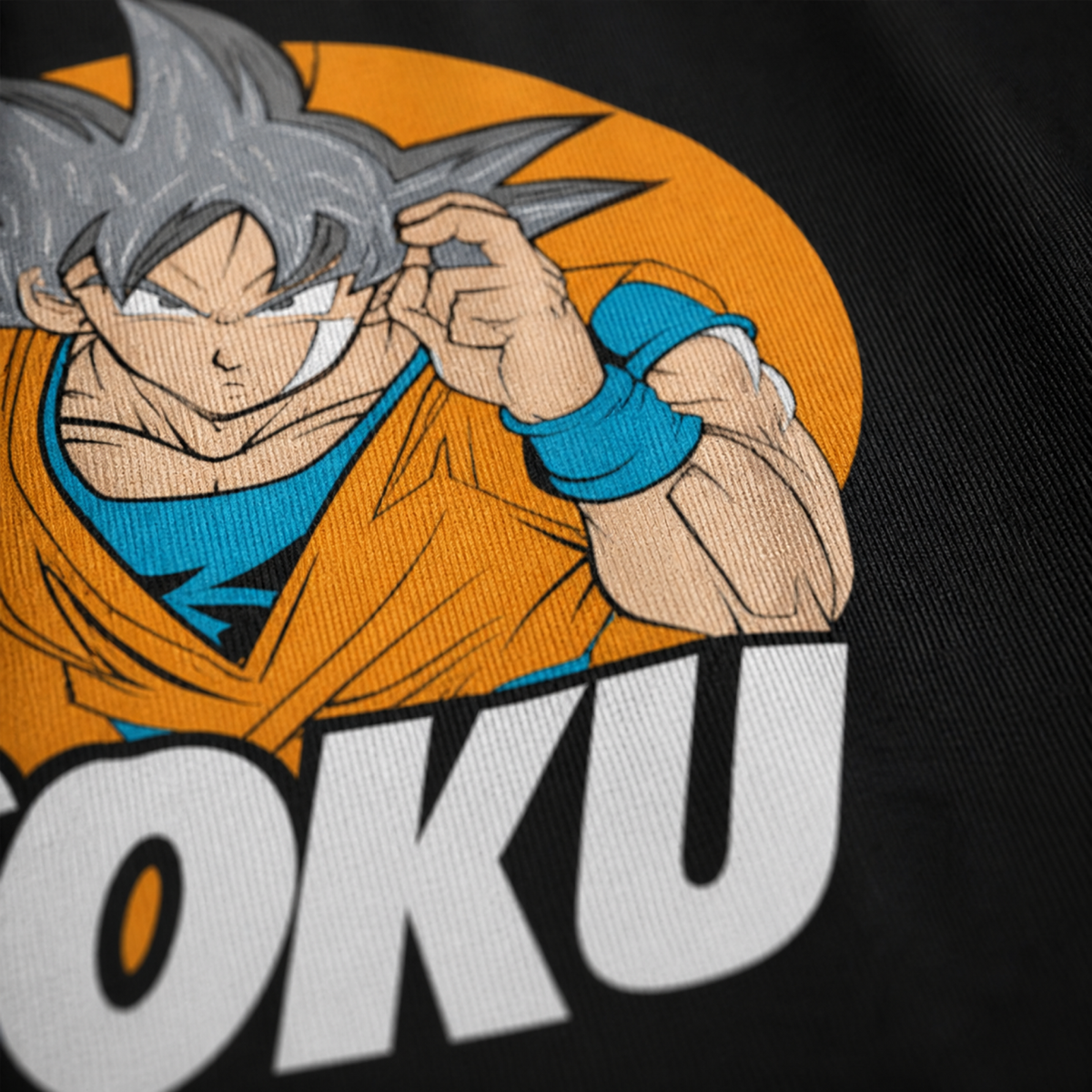 Super Saiyan Style: Ultimate Goku Print T-Shirt