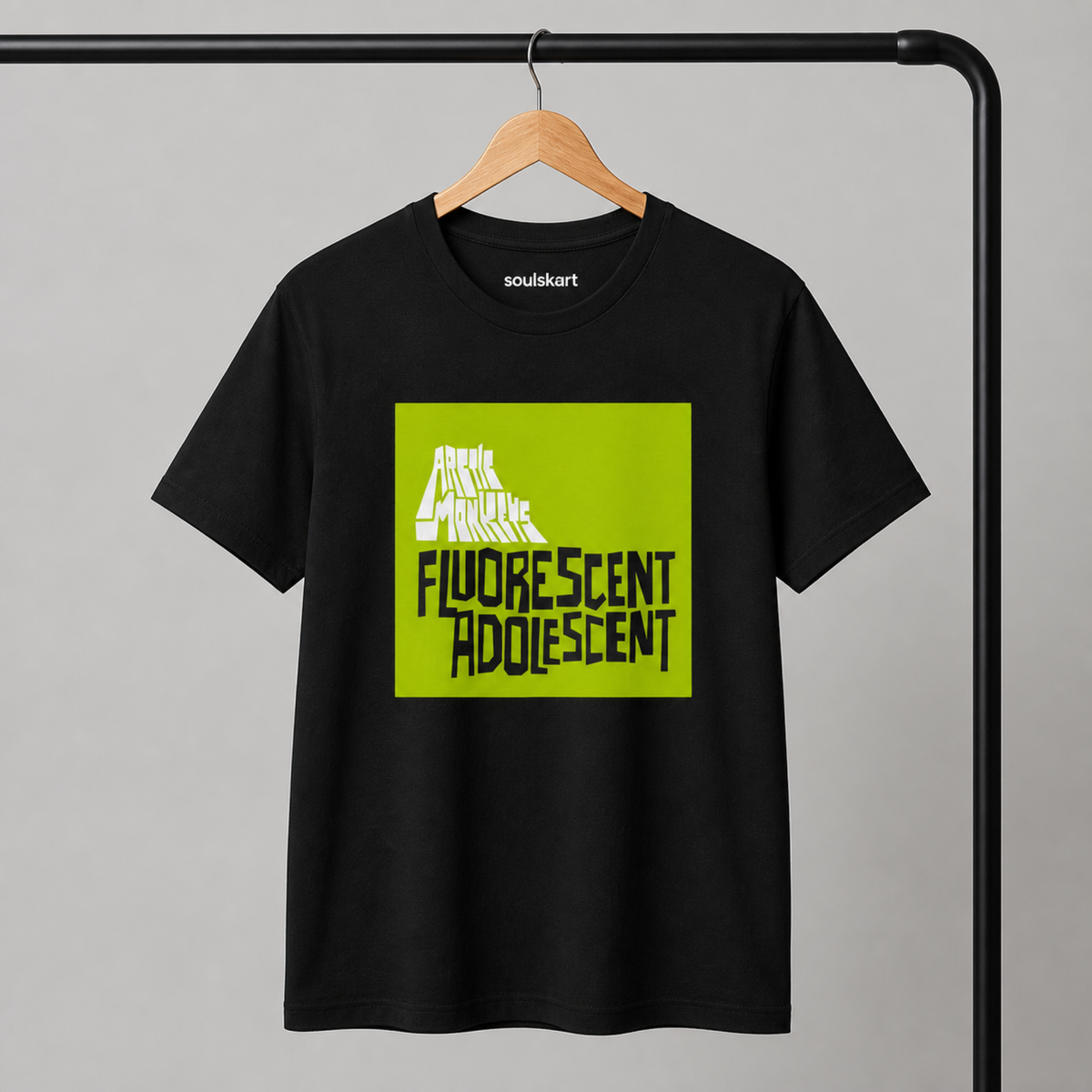 Arctic Monkeys 'Fluorescent Adolescent' Tee — on hanger