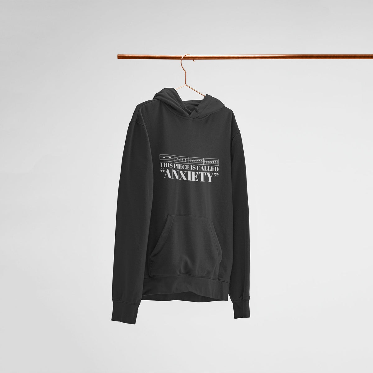 THIS PIECE IS CALLED "ANXIETY" Unisex Hoodie — main product image