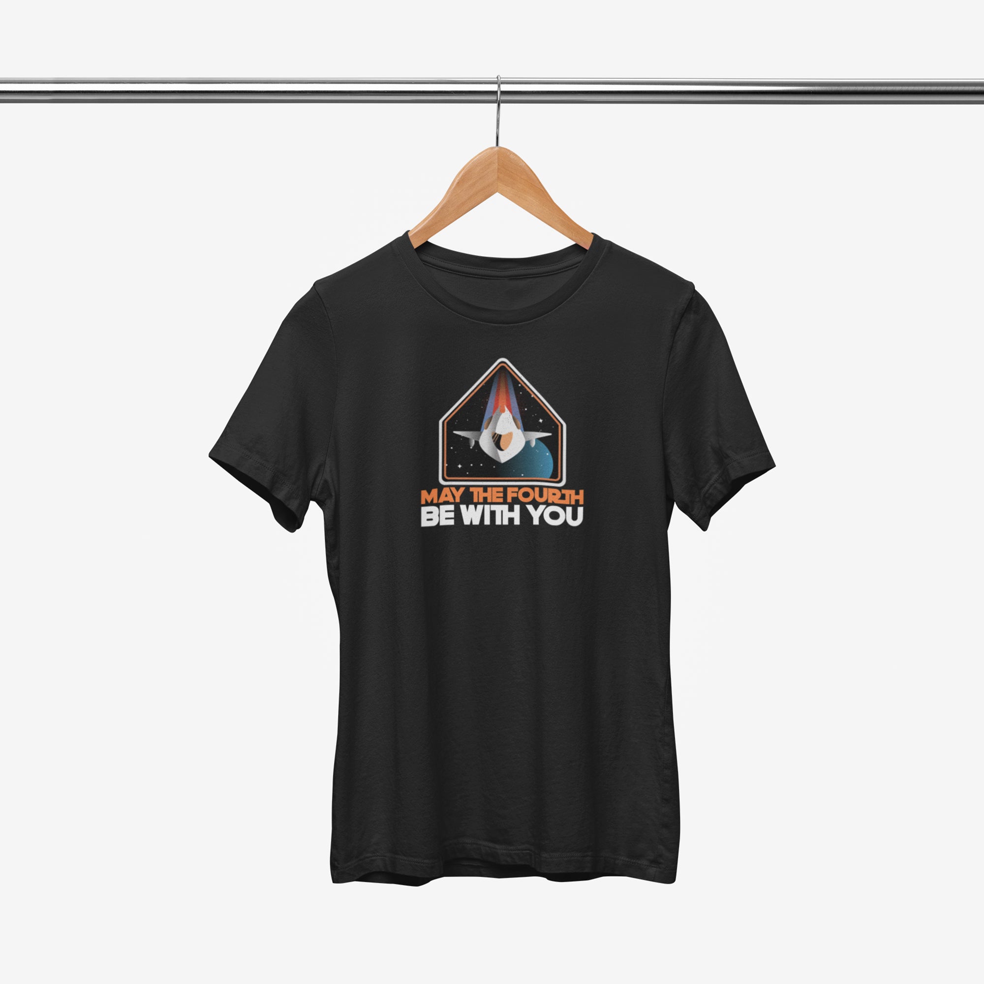 May The Fourth Starship Patch Tee — main product image