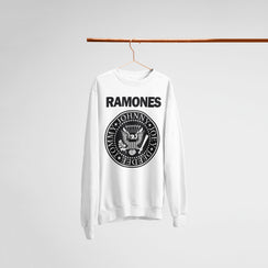 Ramones Presidential Seal Sweatshirt — White