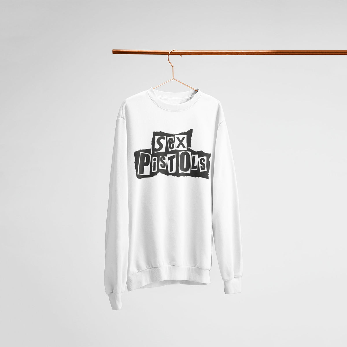 Sex Pistols Ransom Note Logo Sweatshirt — main product image
