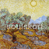 Vincent van Gogh Olive Trees Hoodie