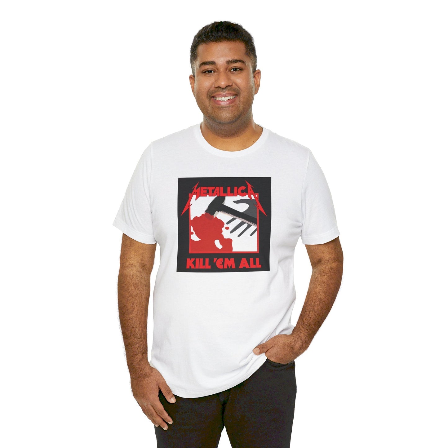 Metallica 'Kill 'Em All' Unisex Tee - Rock Your World in Classic Style - Product Image 11