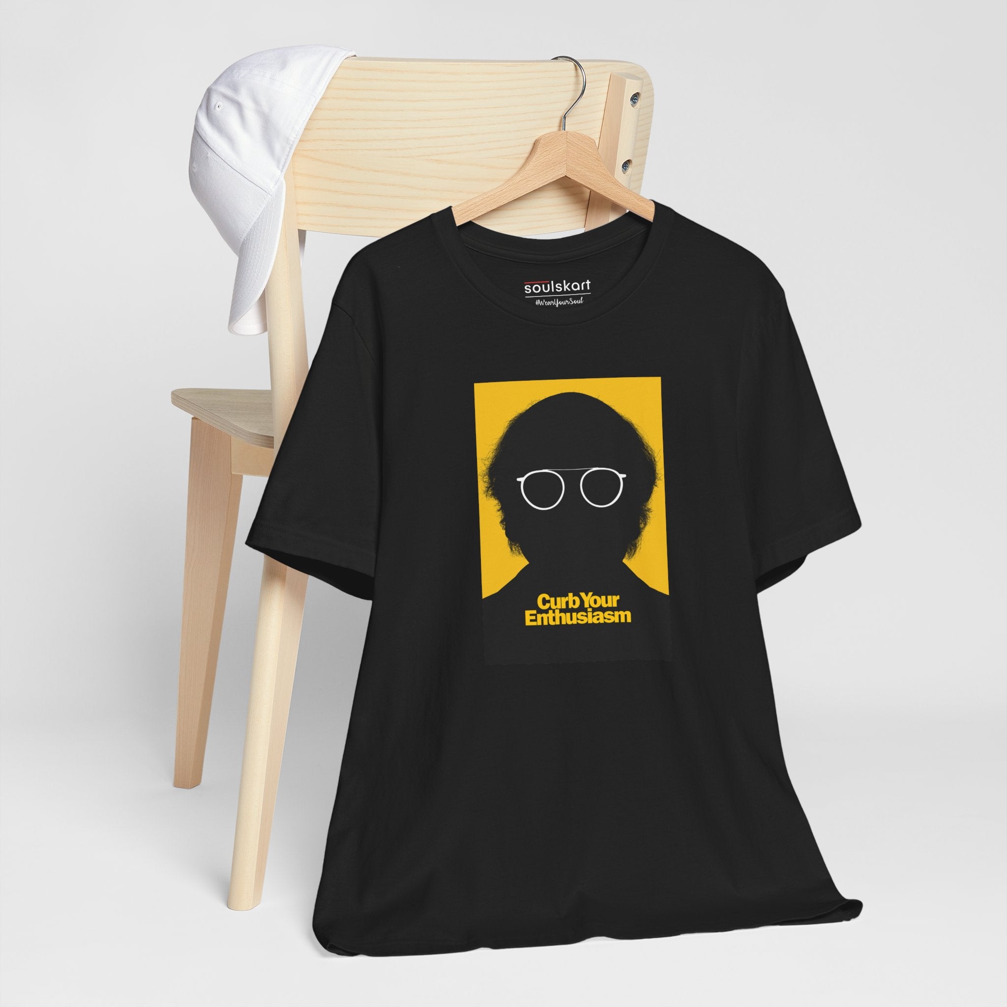 Curb Your Enthusiasm Unisex Tee – Soft, Classic, and Oh-So Larry David Approved - Back View