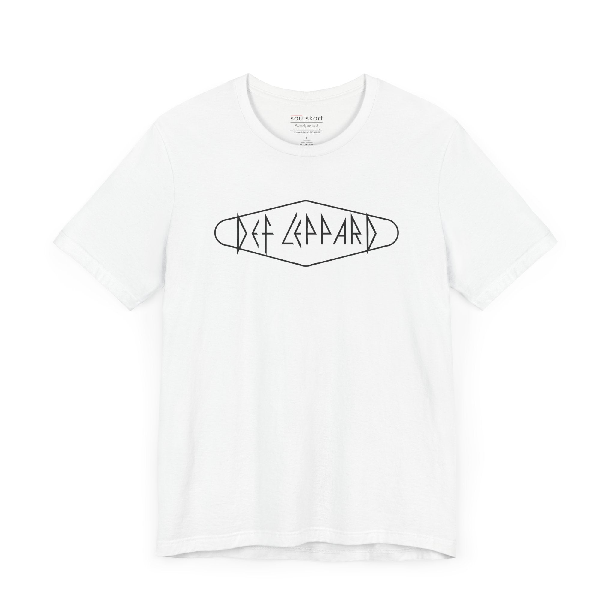 Def Leppard Band Tee - Rock Your Style with Classic Vibes | Unisex Fit - Side View