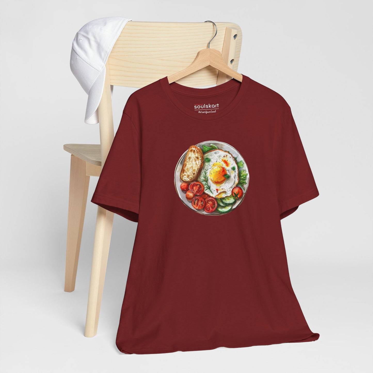 Breakfast Club Vibes T-Shirt – Your Favorite Meal, Now in Tee Form! - Side View
