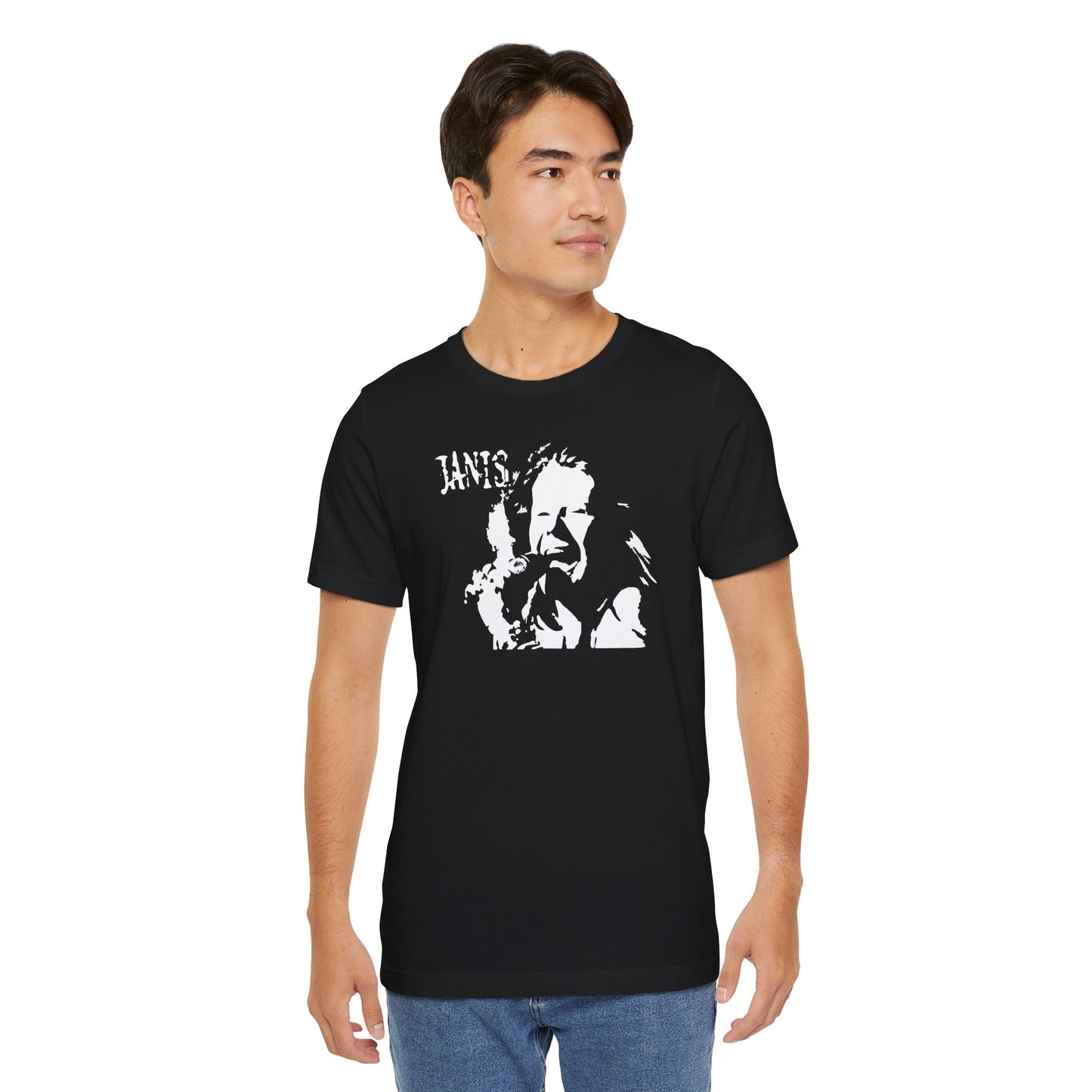 Janis Joplin Silhouette Tee - Unisex Music Icon Shirt | Soulskart - Product Image 15