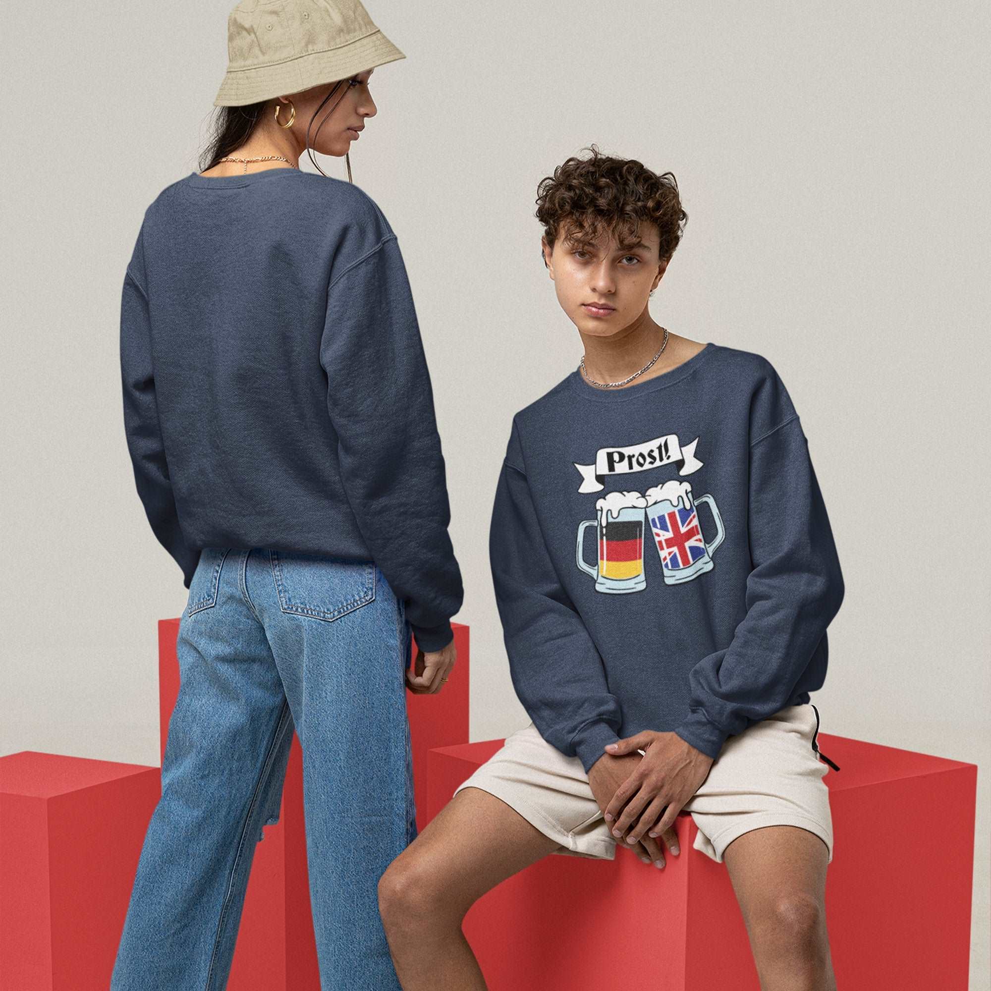 Cheers! Beers Unisex Premium Sweatshirt