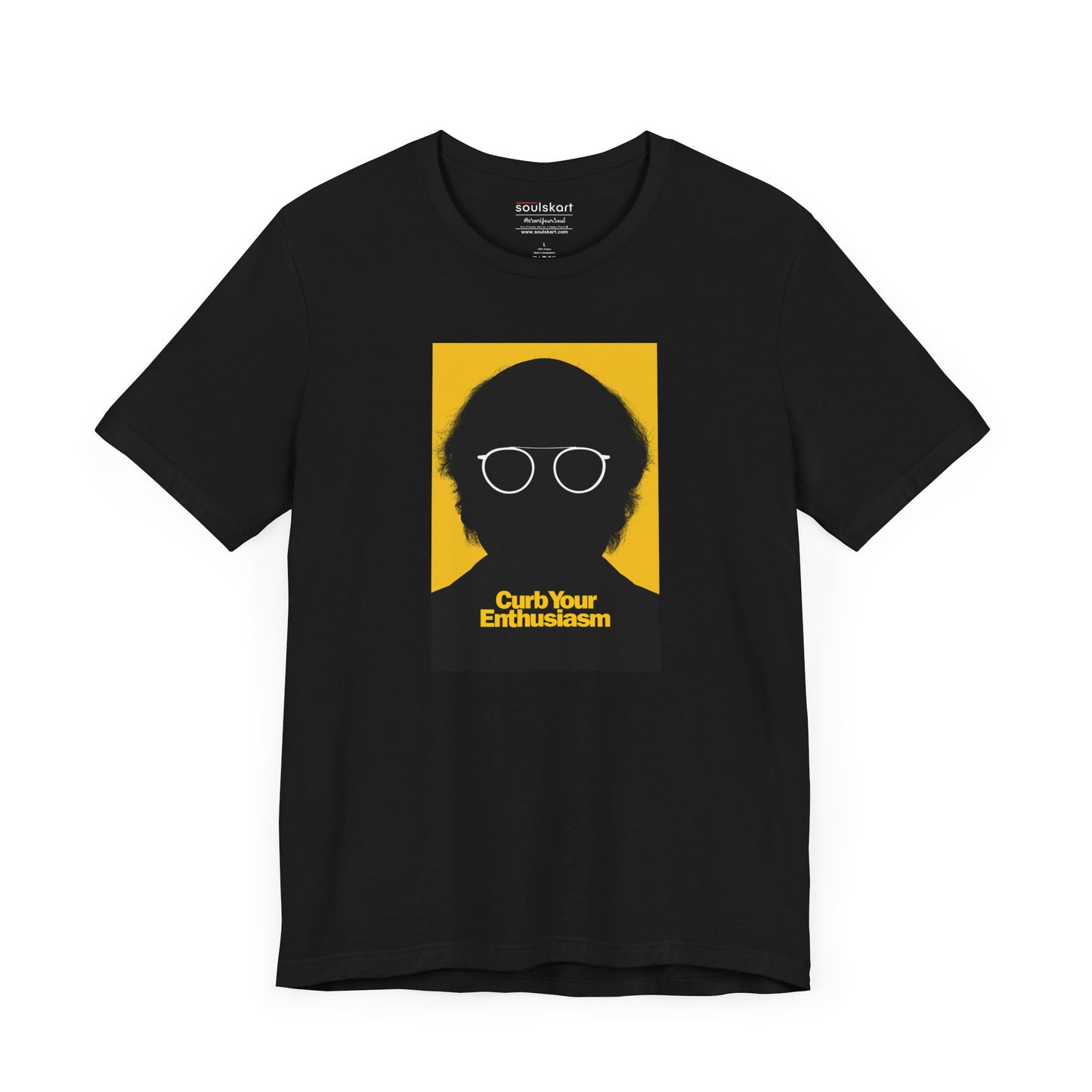 Curb Your Enthusiasm Unisex Tee – Soft, Classic, and Oh-So Larry David Approved - Front View