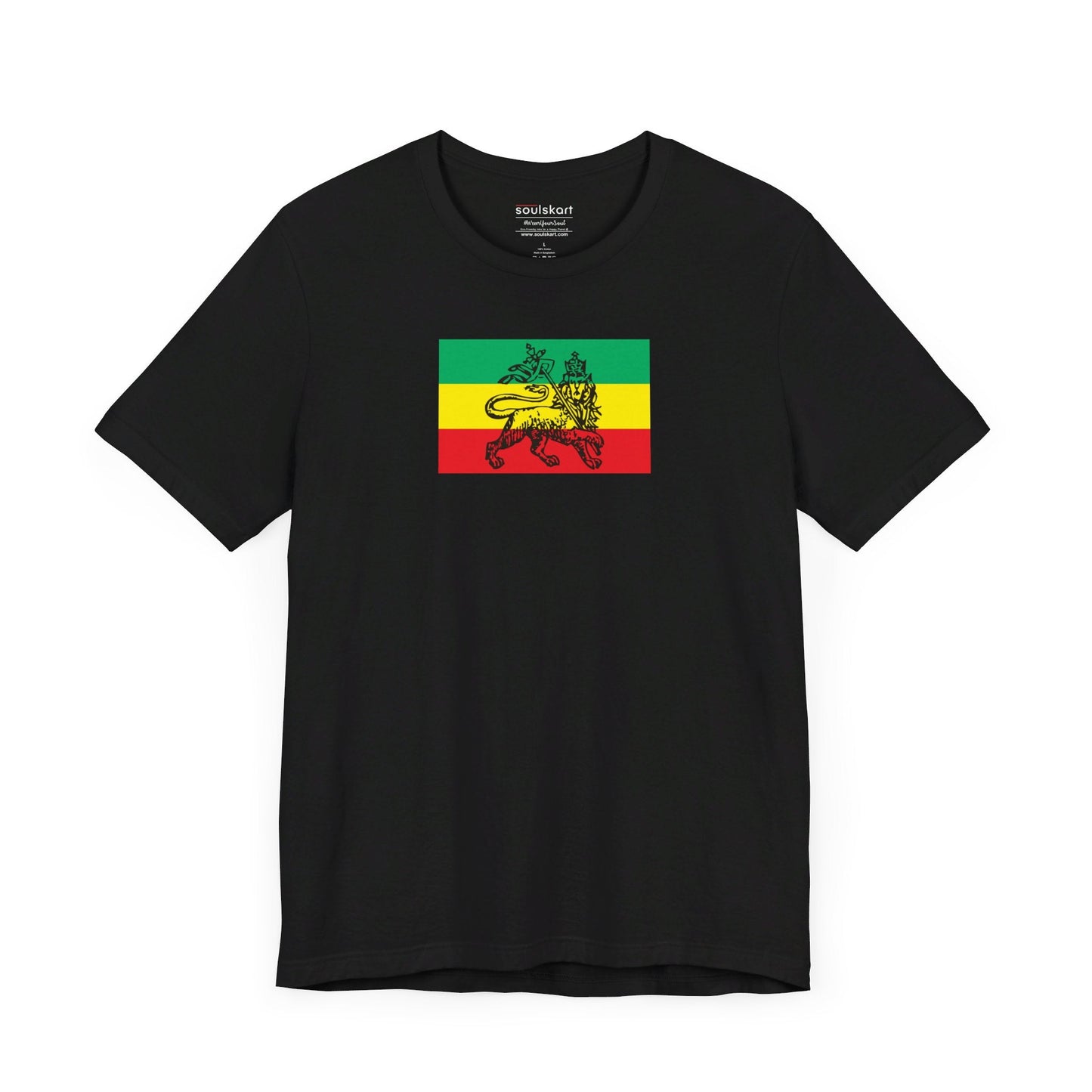 Bob Marley Flag Tee - Unisex Music Legend T-Shirt - Classic Fit, Ultimate Comfort - Front View