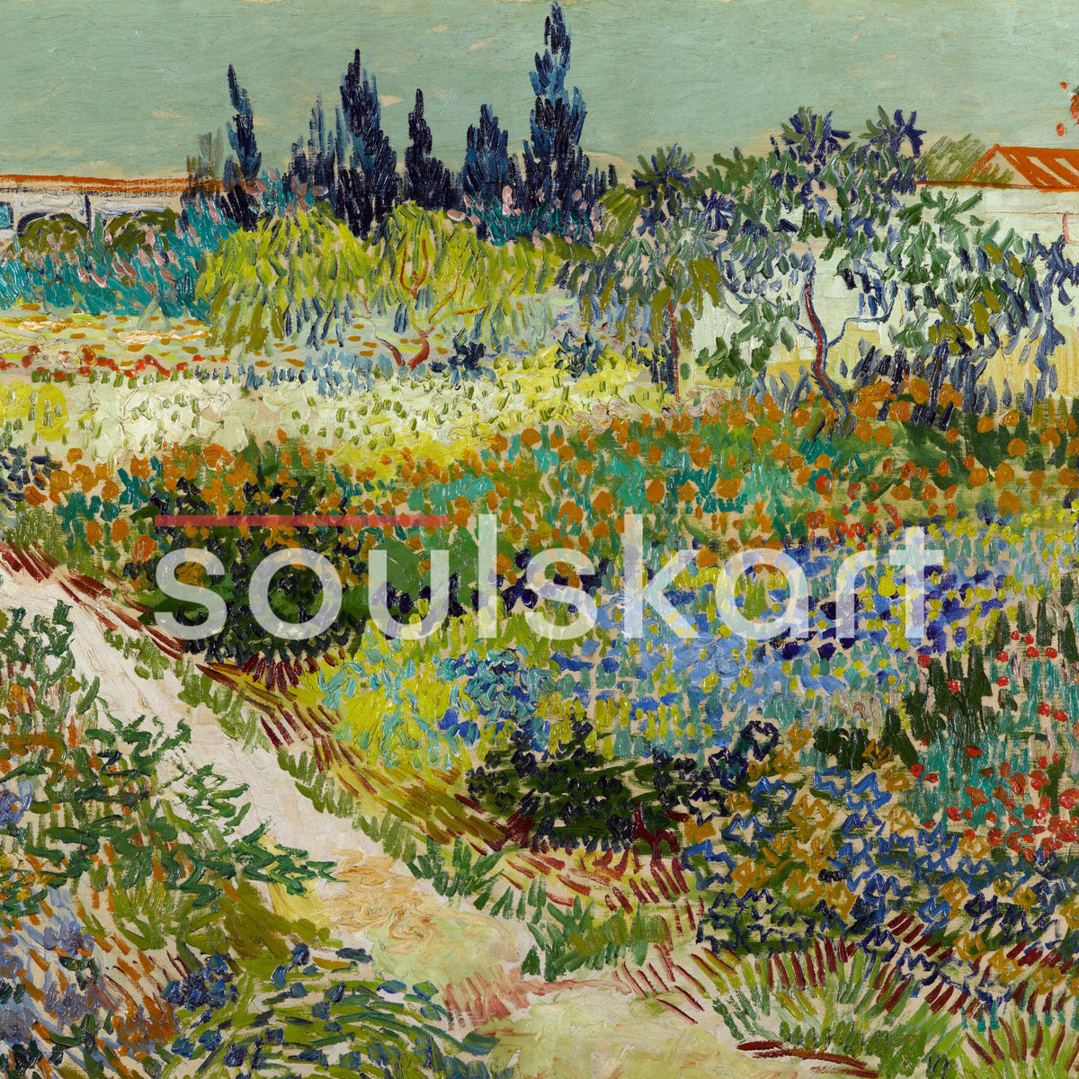 Vincent van Gogh Garden at Arles Hoodie — product photo 3