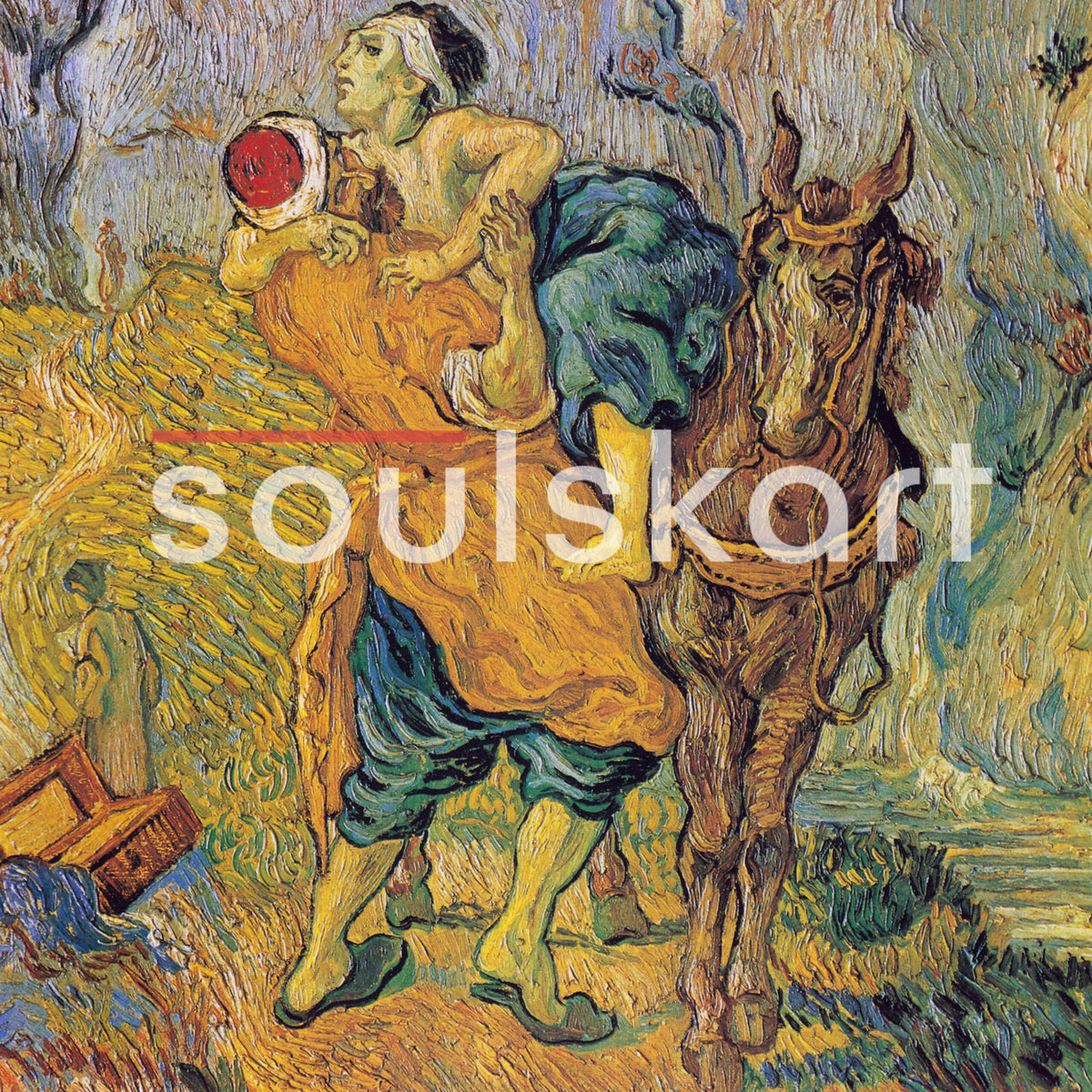 Vincent van Gogh The Good Samaritan Hoodie — product photo 3