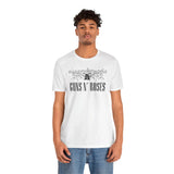 Guns N' Roses Classic Rock Tee - Unisex Music Band T-Shirt - Worn View