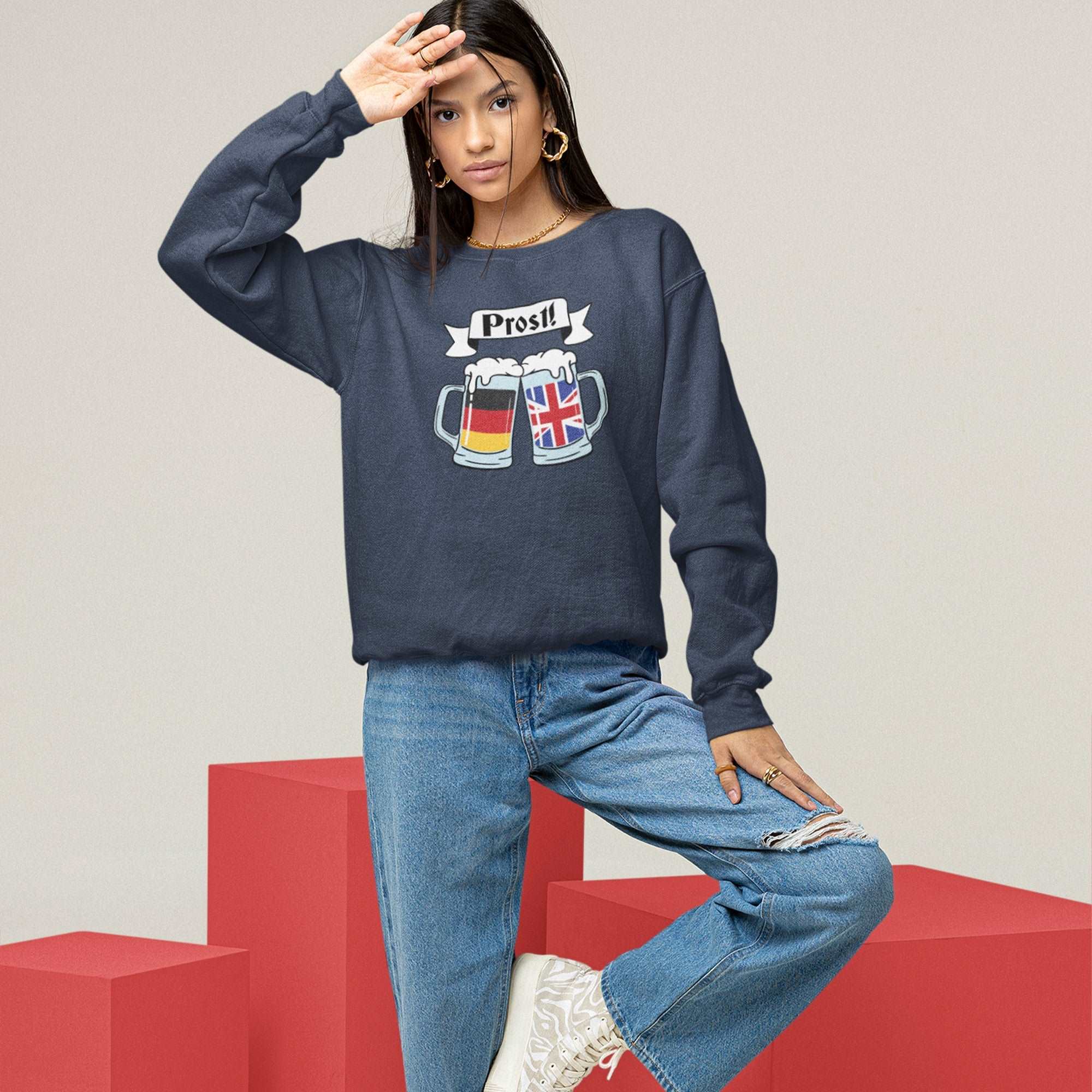 Cheers! Beers Unisex Premium Sweatshirt