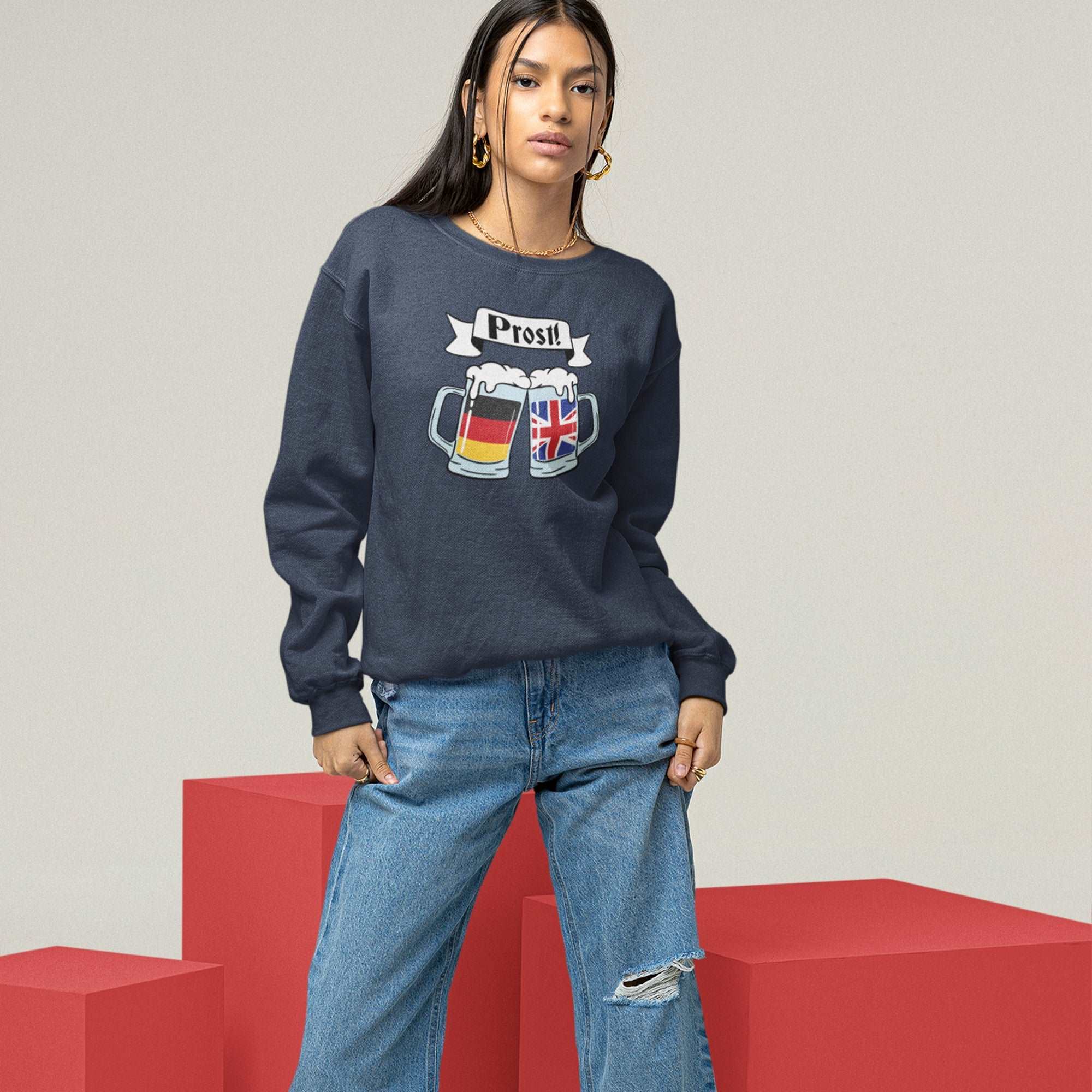 Cheers! Beers Unisex Premium Sweatshirt