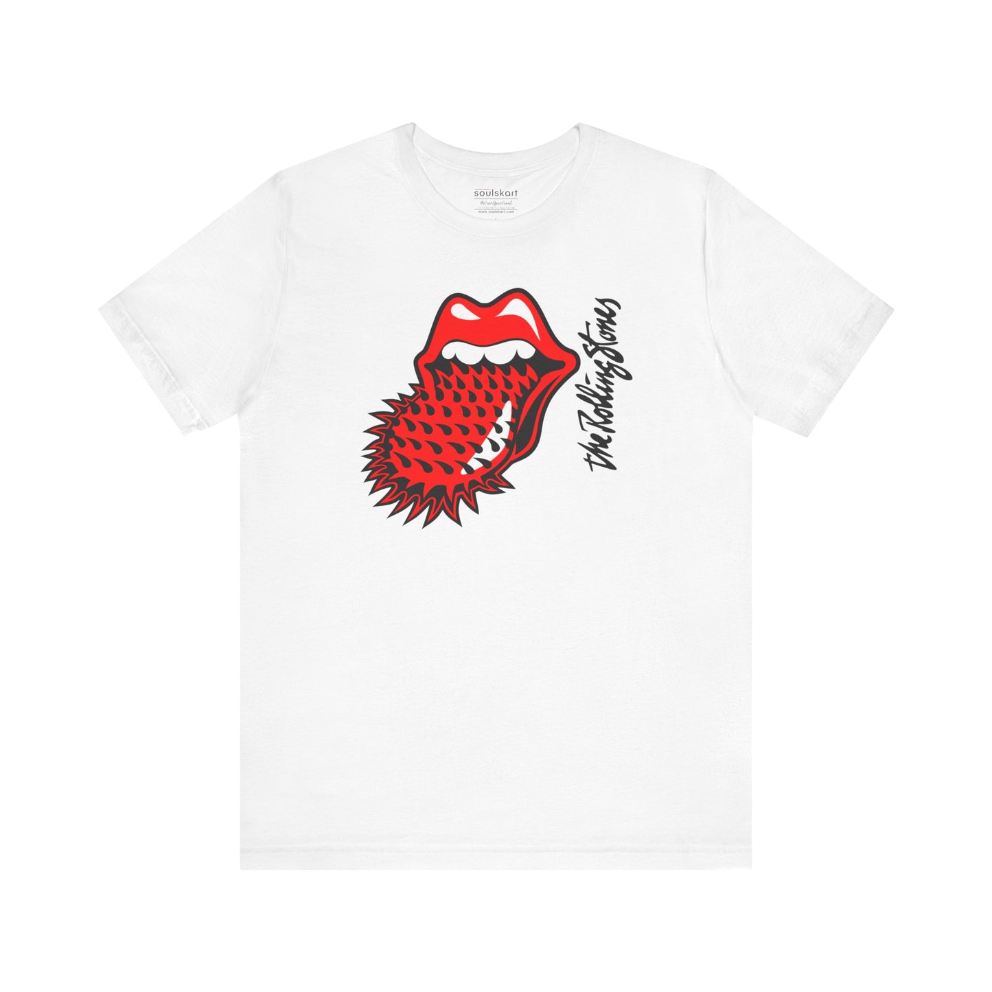 The Rolling Stones Classic Tee - Rock Your Style with Iconic Band Print - Front View