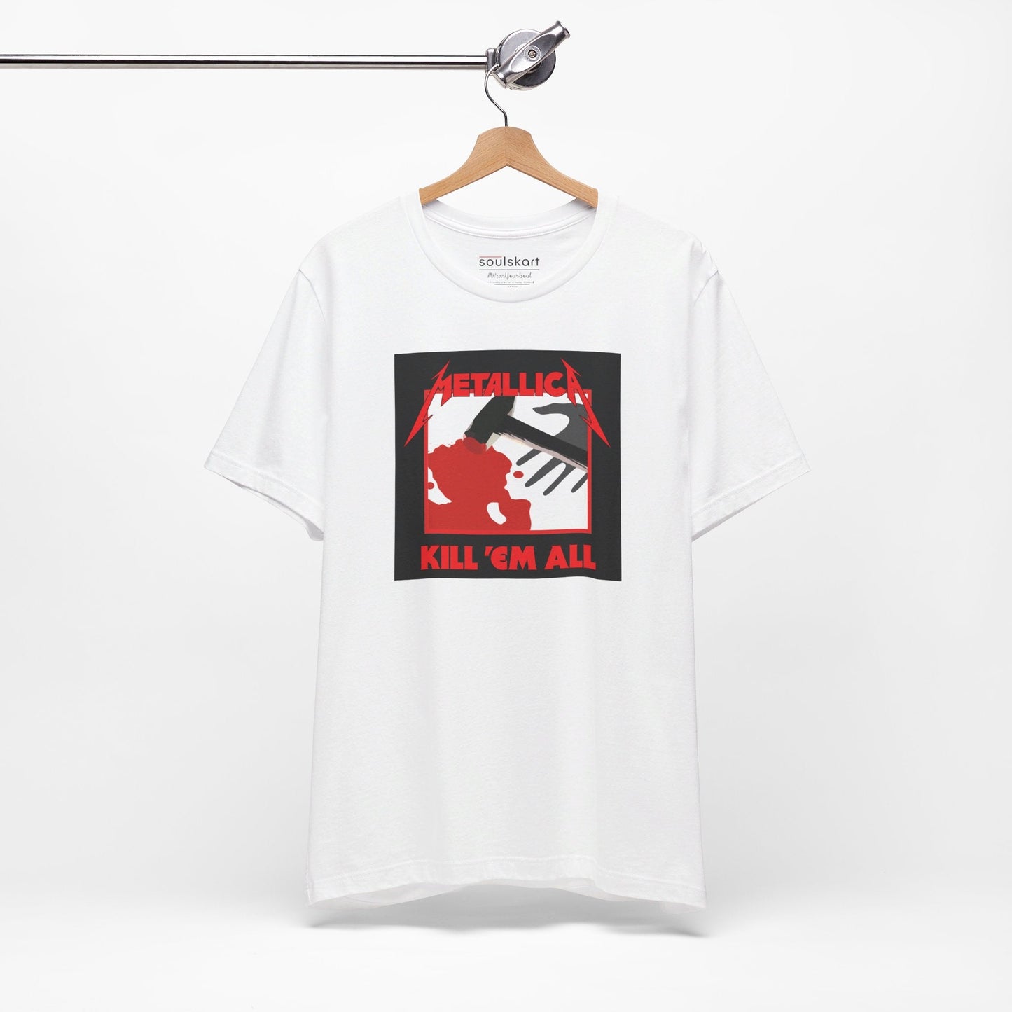 Metallica 'Kill 'Em All' Unisex Tee - Rock Your World in Classic Style - Side View