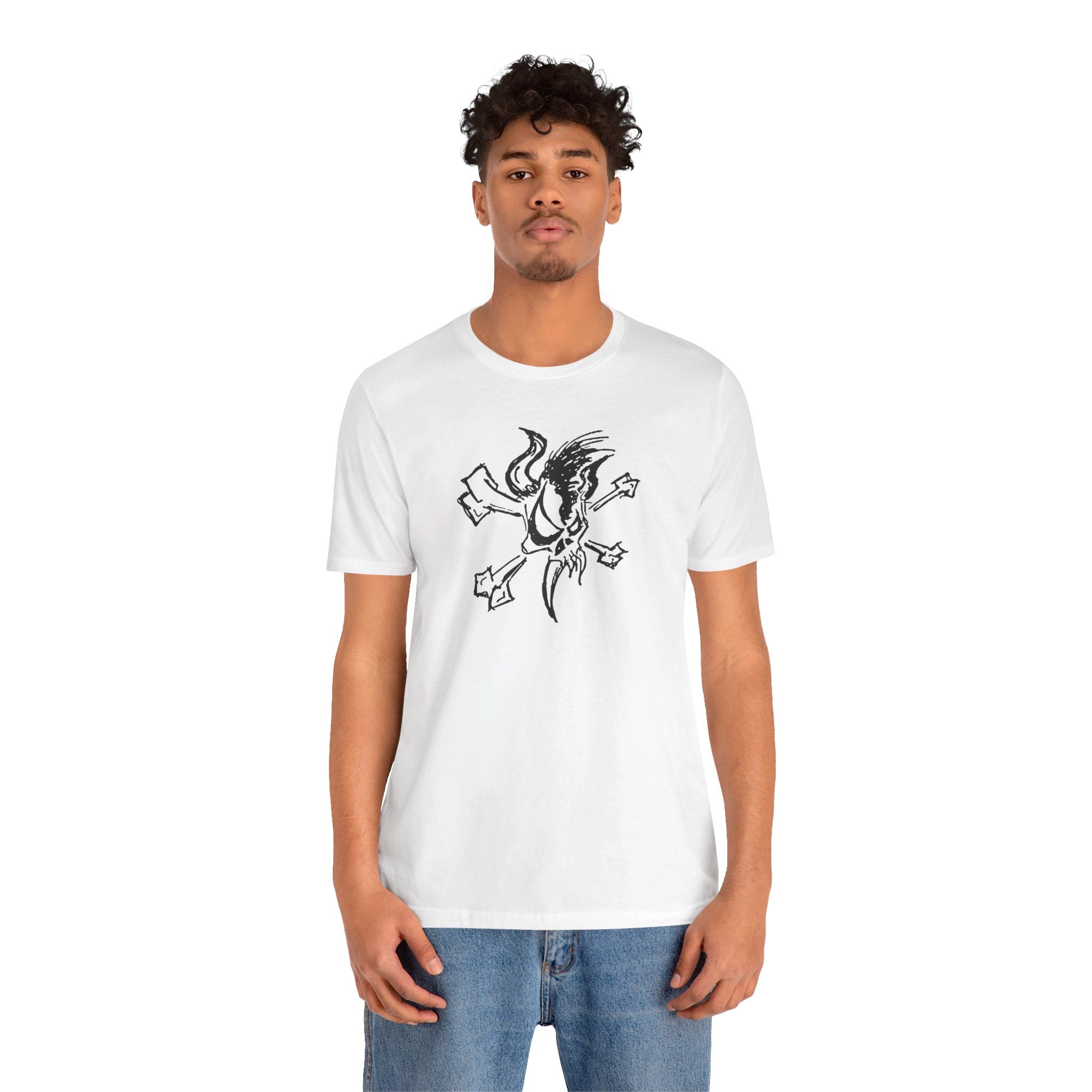 Metallica Rock On Tee - Unisex Music Band Shirt for True Metalheads - Lifestyle Image