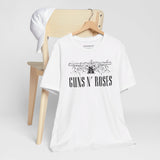 Guns N' Roses Classic Rock Tee - Unisex Music Band T-Shirt - Side View