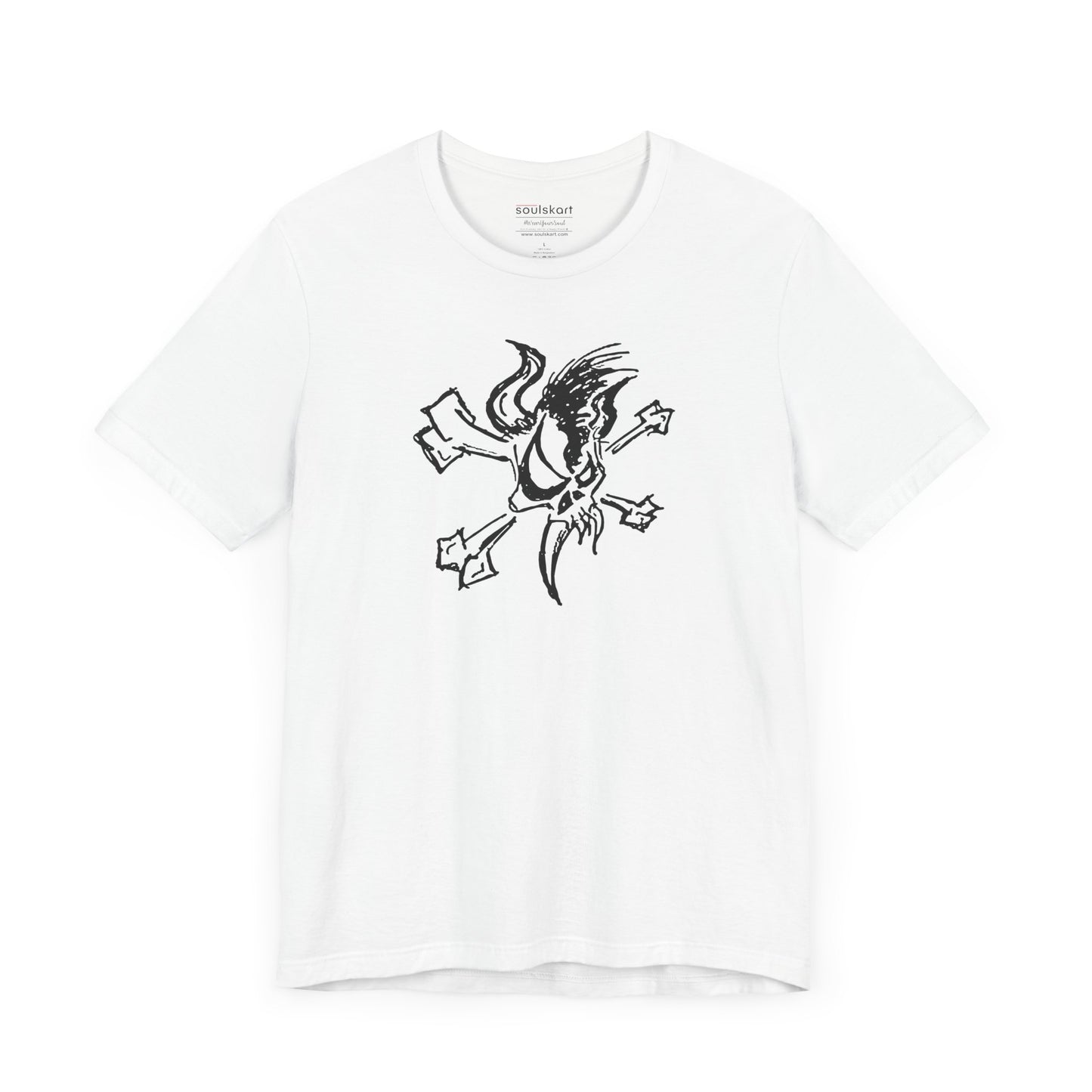 Metallica Rock On Tee - Unisex Music Band Shirt for True Metalheads - Side View