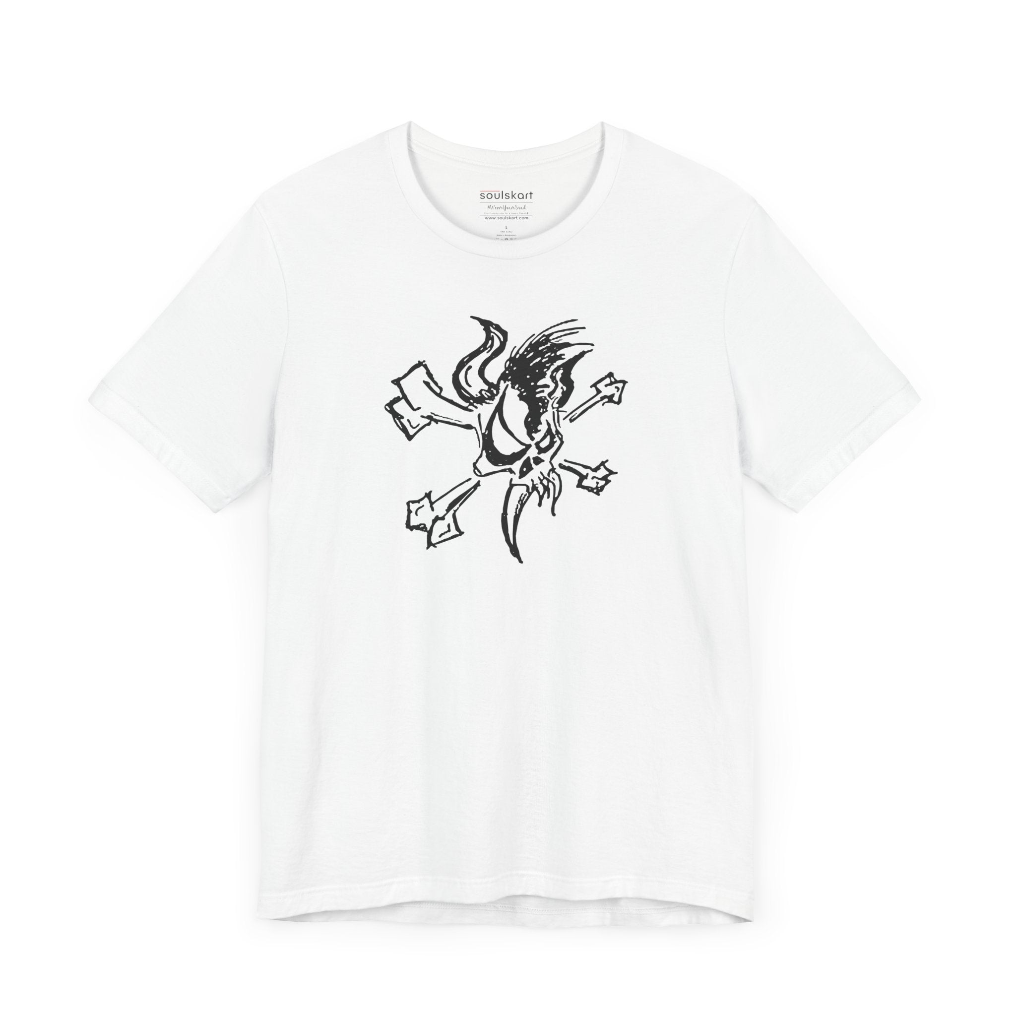 Metallica Rock On Tee - Unisex Music Band Shirt for True Metalheads - Side View