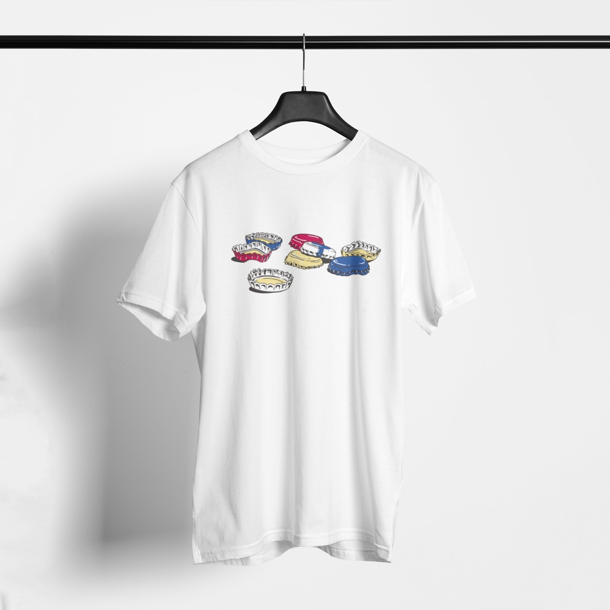 Beer Caps Unisex T-Shirt - Main Product Image