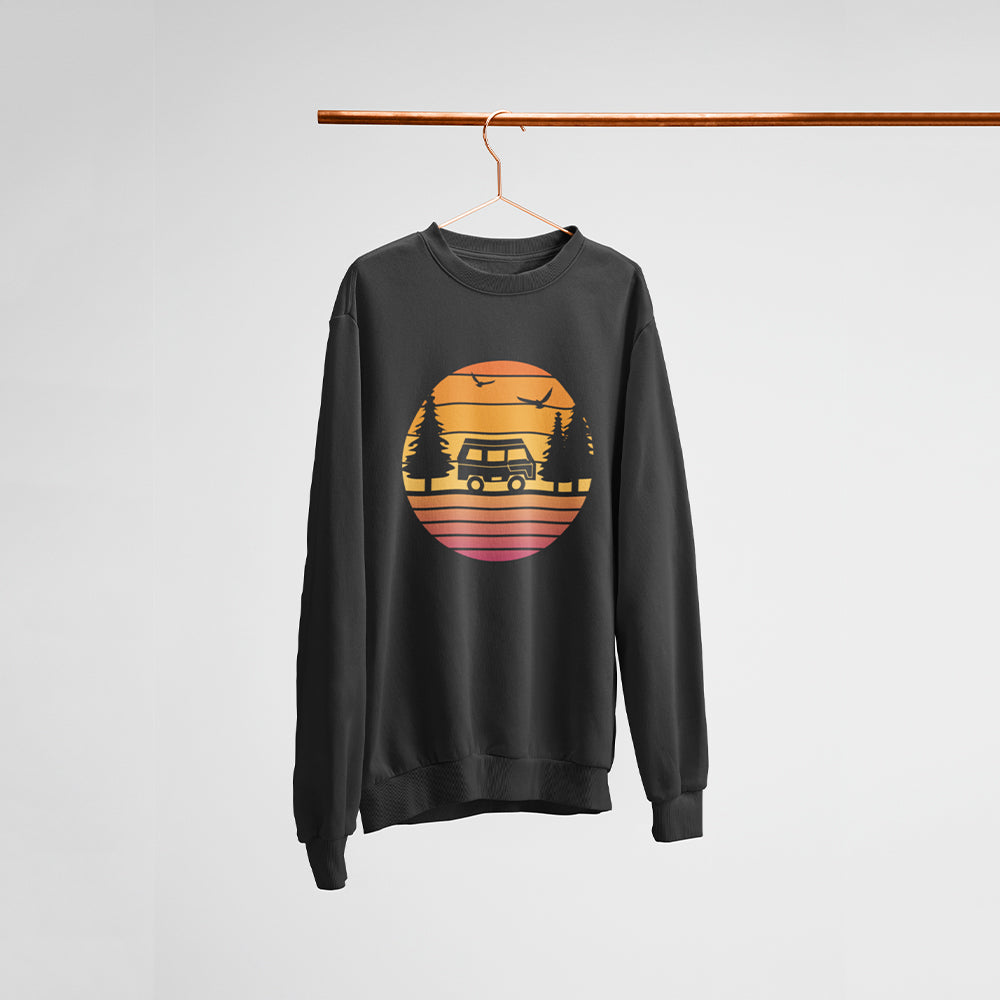 Silhouette Outdoor Unisex Sweatshirt — main product image
