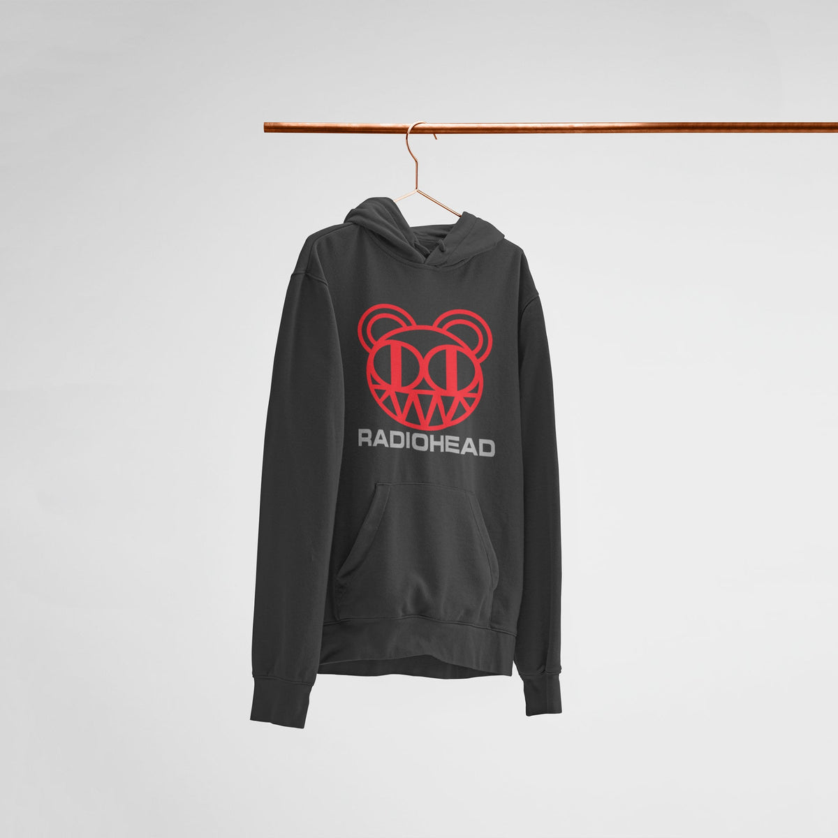 Radiohead Modified Bear Hoodie — Black — main product image