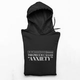 THIS PIECE IS CALLED "ANXIETY" Unisex Hoodie - Front View